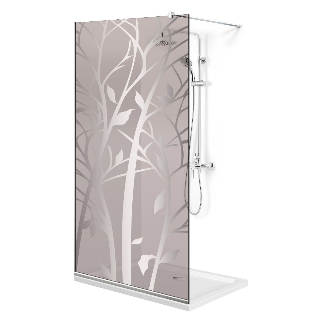 Shower Screens Walk-in, Shower wall Stainless steel, #Bronze #Bronze