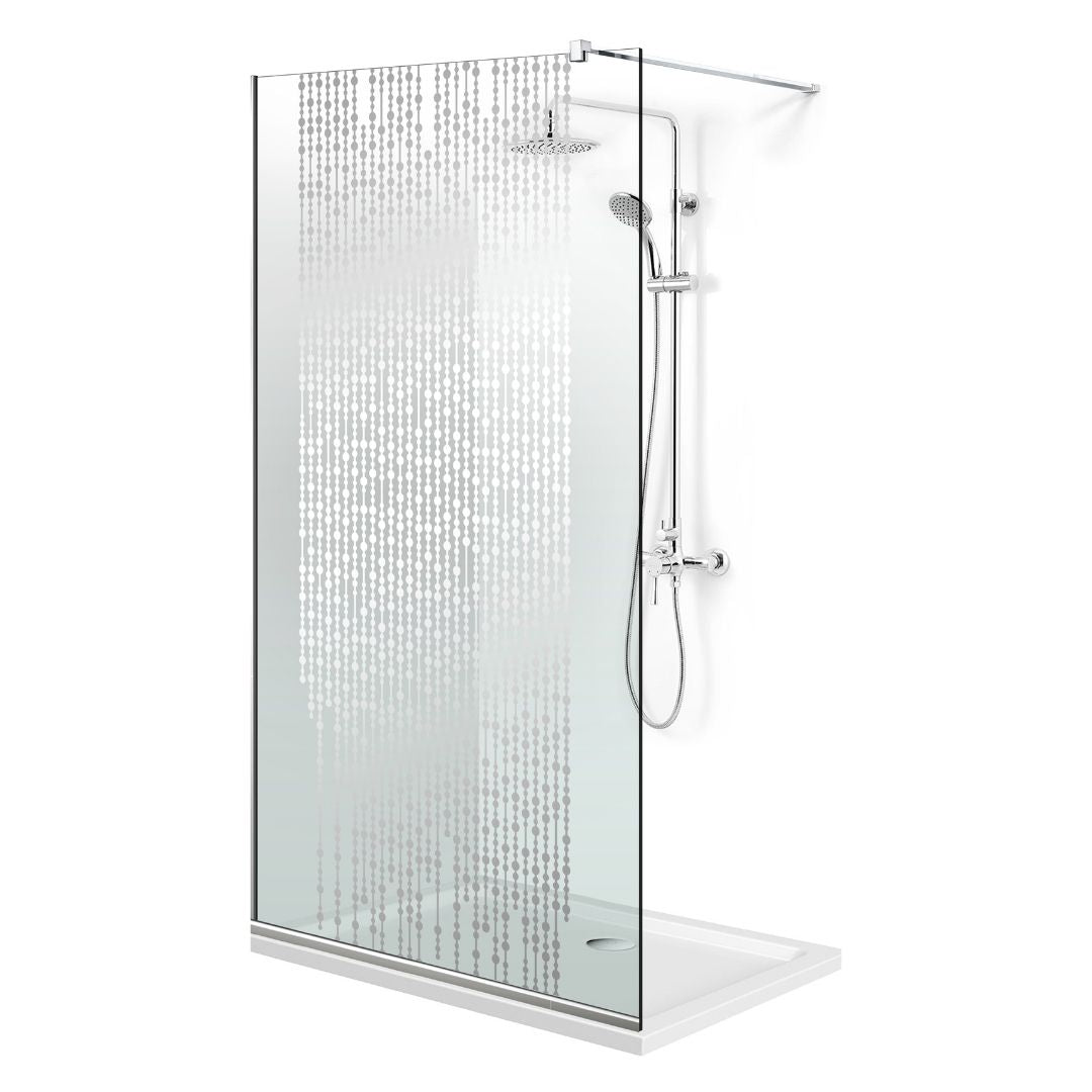 Paravan dus Walk-in, Perete dus Inox, #Clara
