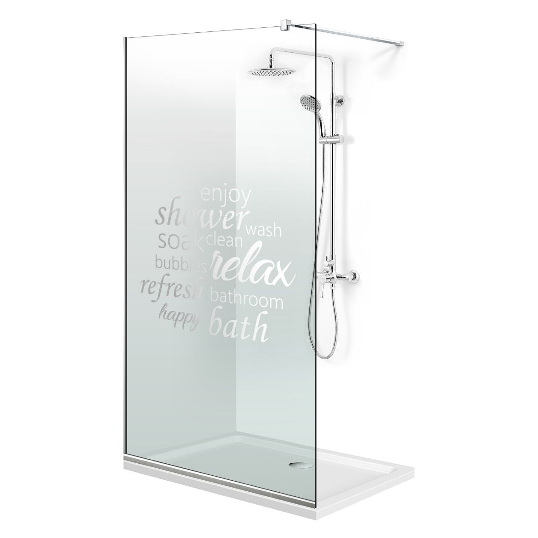 Paravan dus Walk-in, Perete dus Inox, #Clara