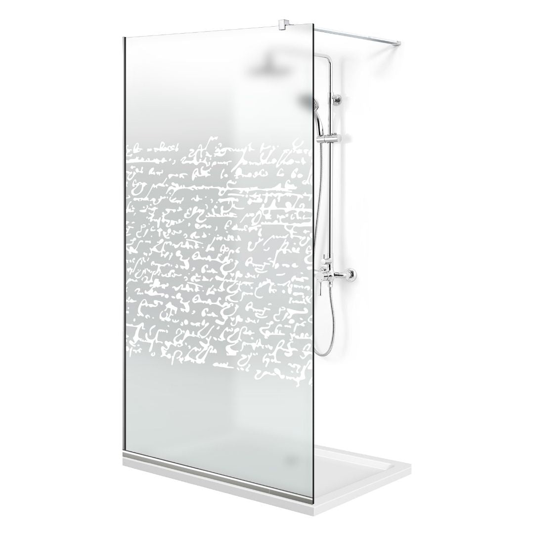 Shower Screens Walk-in, Shower wall Stainless steel, #Satin #Matt