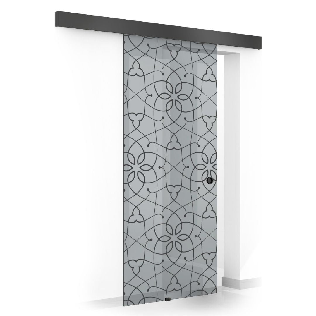 Sliding glass door, interior Glass door #Grey