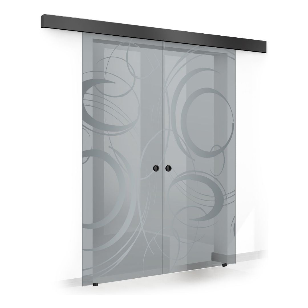 Sliding glass door, interior Glass door #Grey