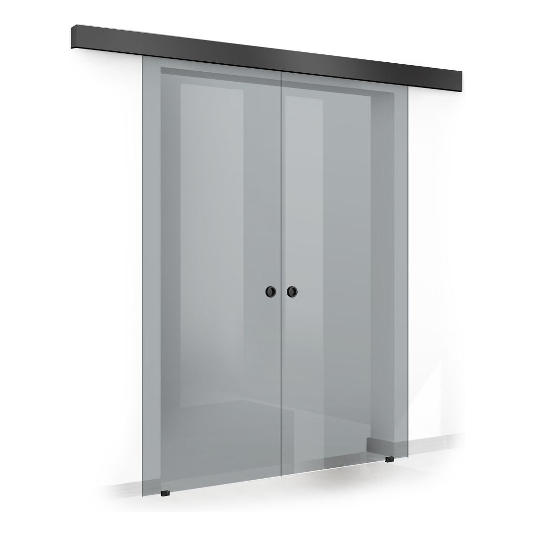 Sliding glass door, interior Glass door #Grey