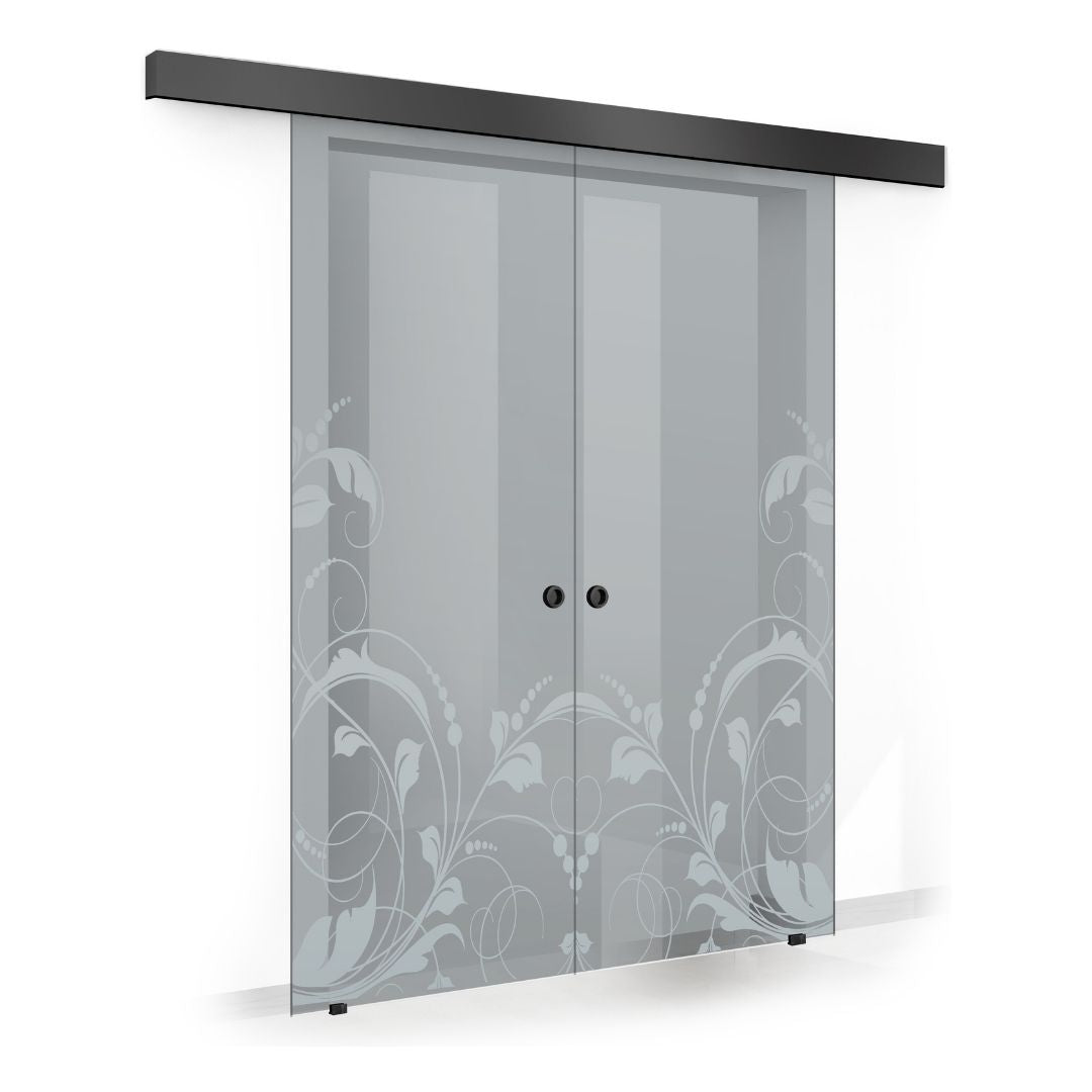 Sliding glass door, interior Glass door #Grey