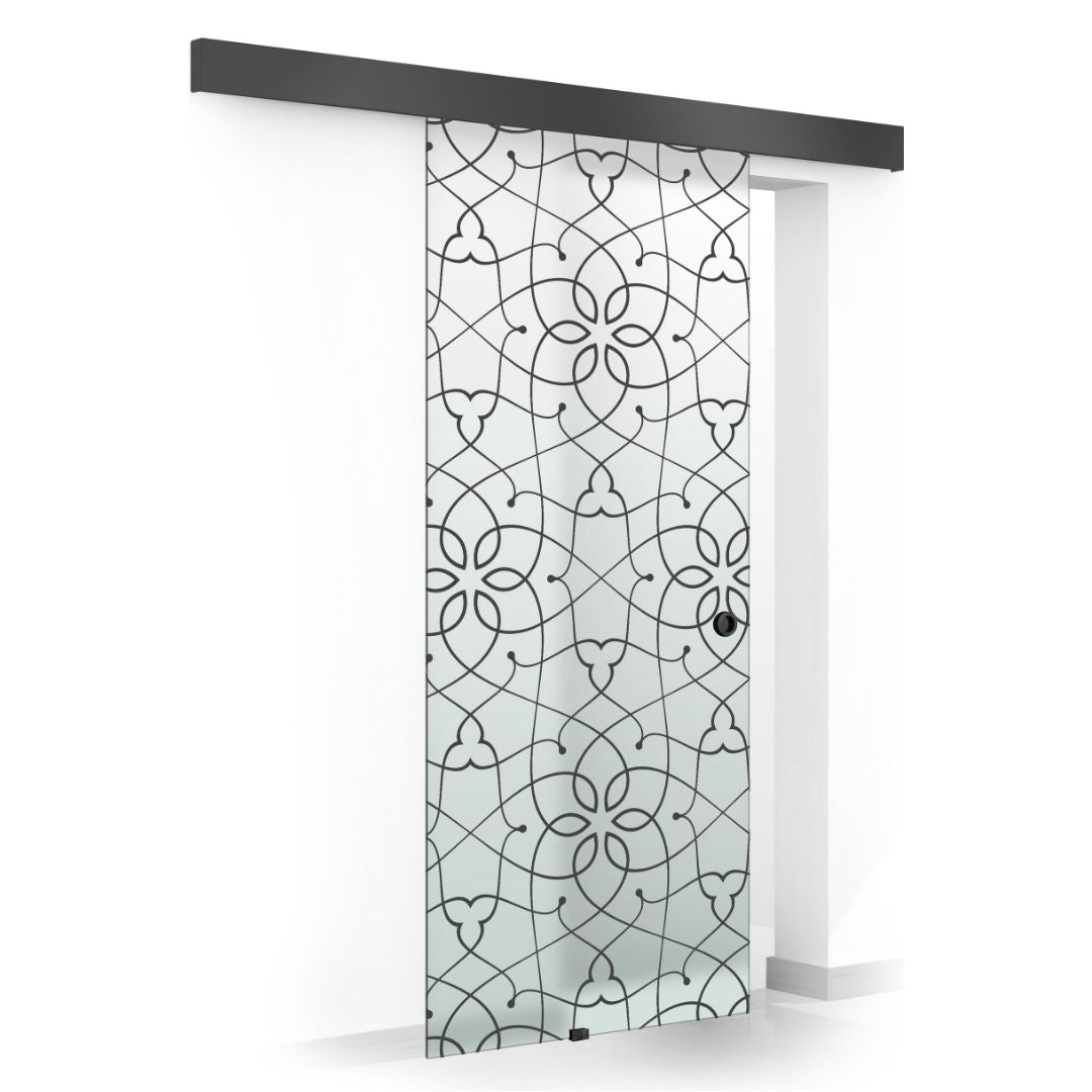 Sliding glass door, interior Glass door #Satiné