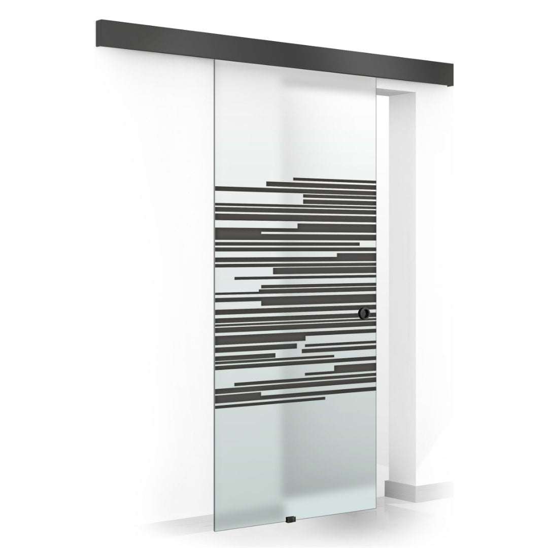 Sliding glass door, interior Glass door #Satiné