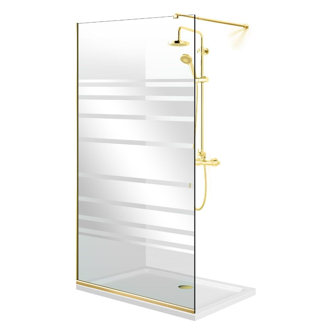 Shower Screens Walk-in, Black Shower Wall, #Clear #Crystal Clear