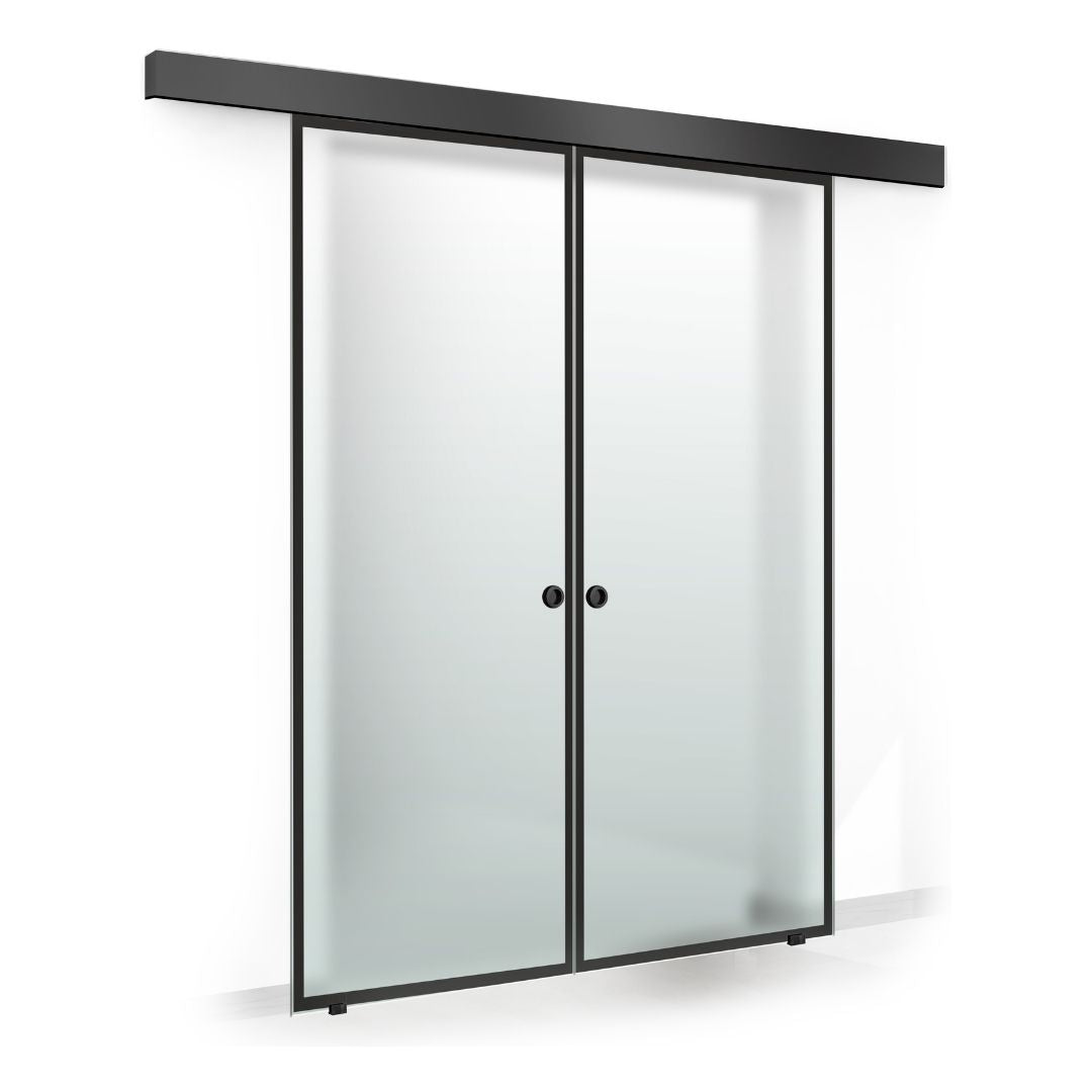 Sliding glass door, interior Glass door #Satiné