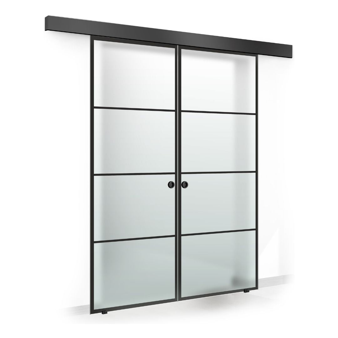 Sliding glass door, interior Glass door #Satiné