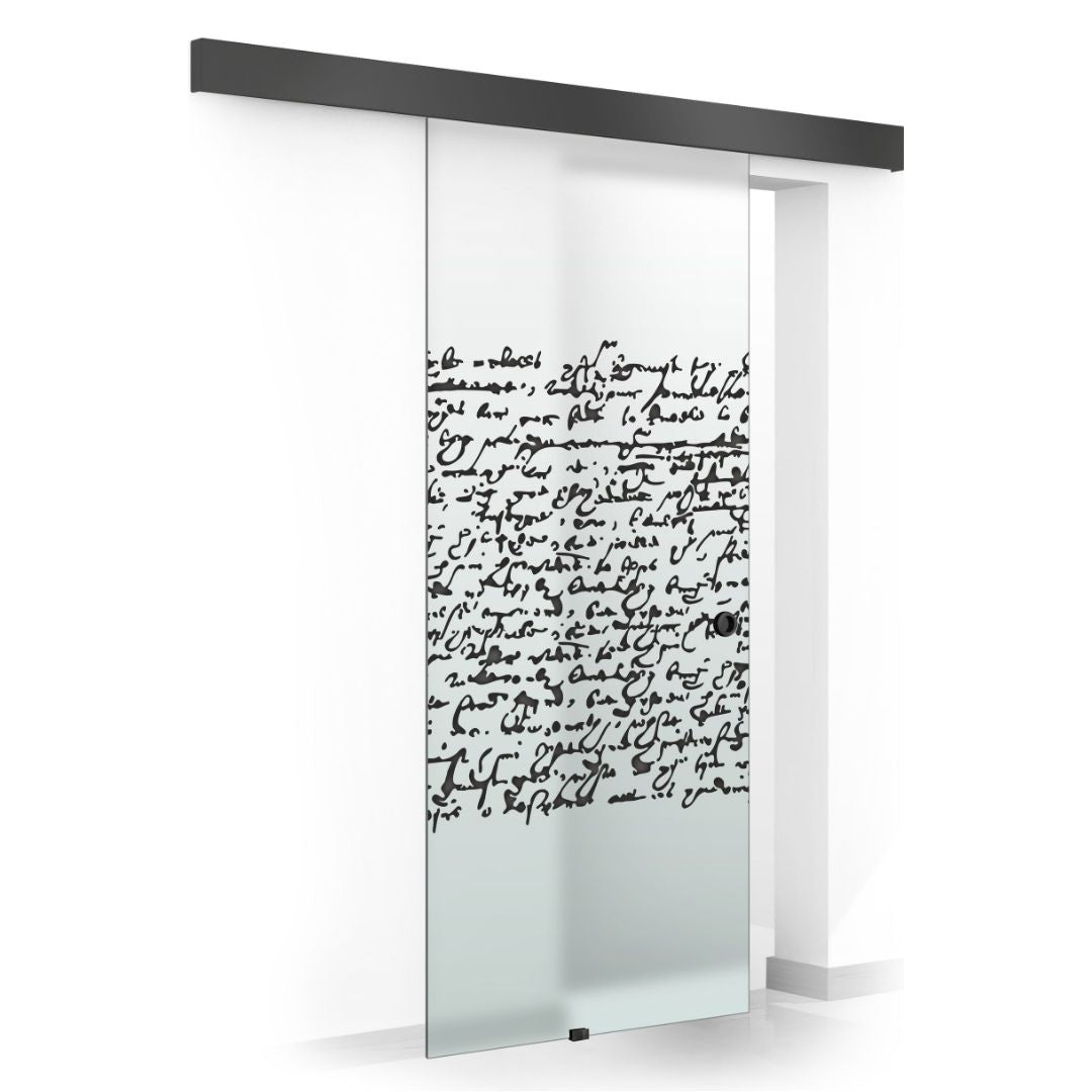 Sliding glass door, interior Glass door #Satiné
