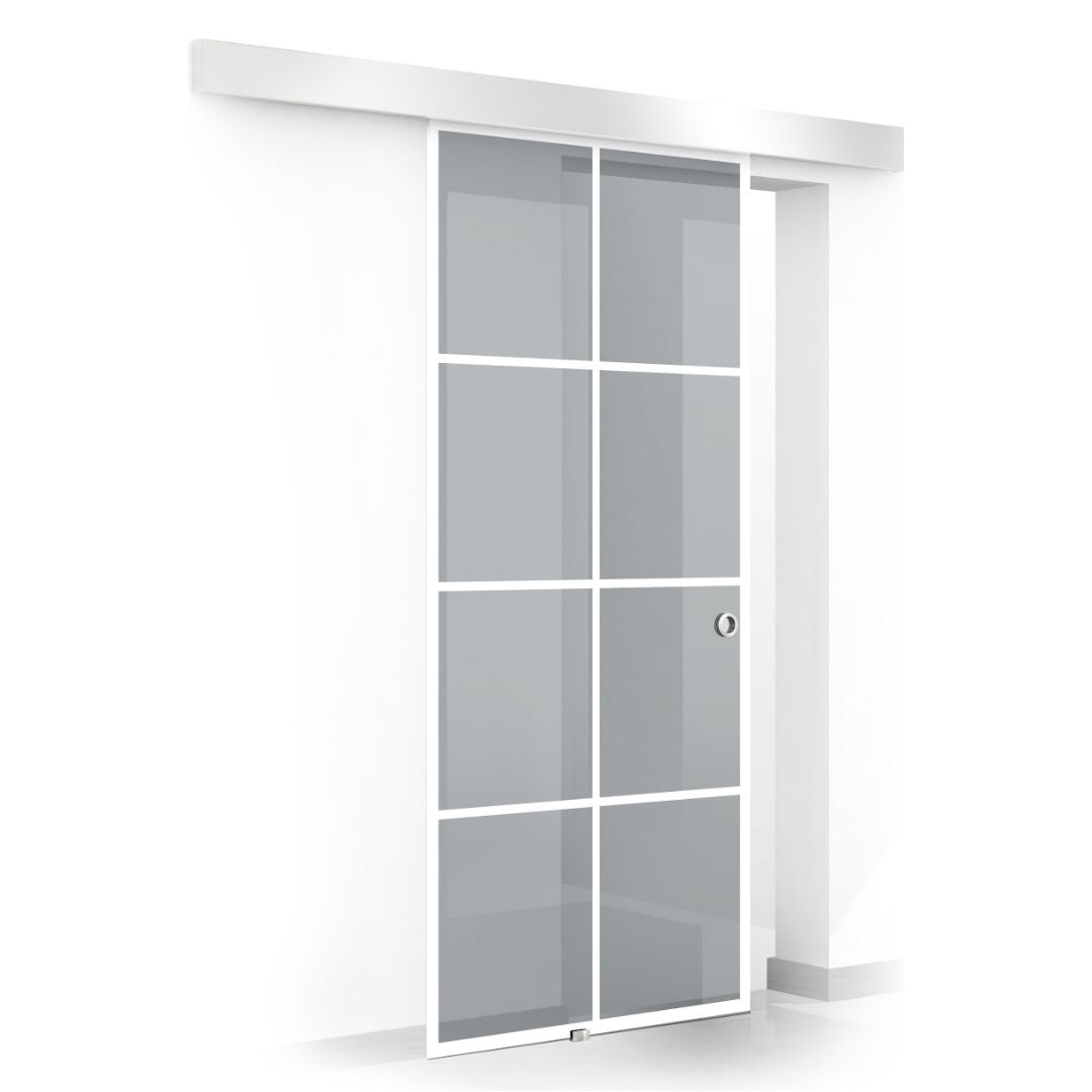 Sliding glass door, interior Glass door #Grey