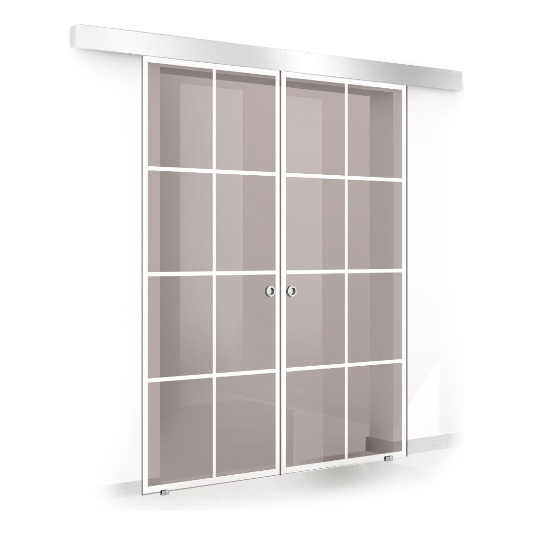 Sliding glass door, interior Glass door #Bronze