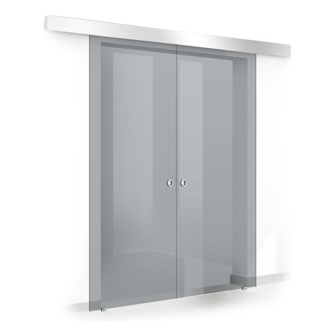 Sliding glass door, interior Glass door #Grey