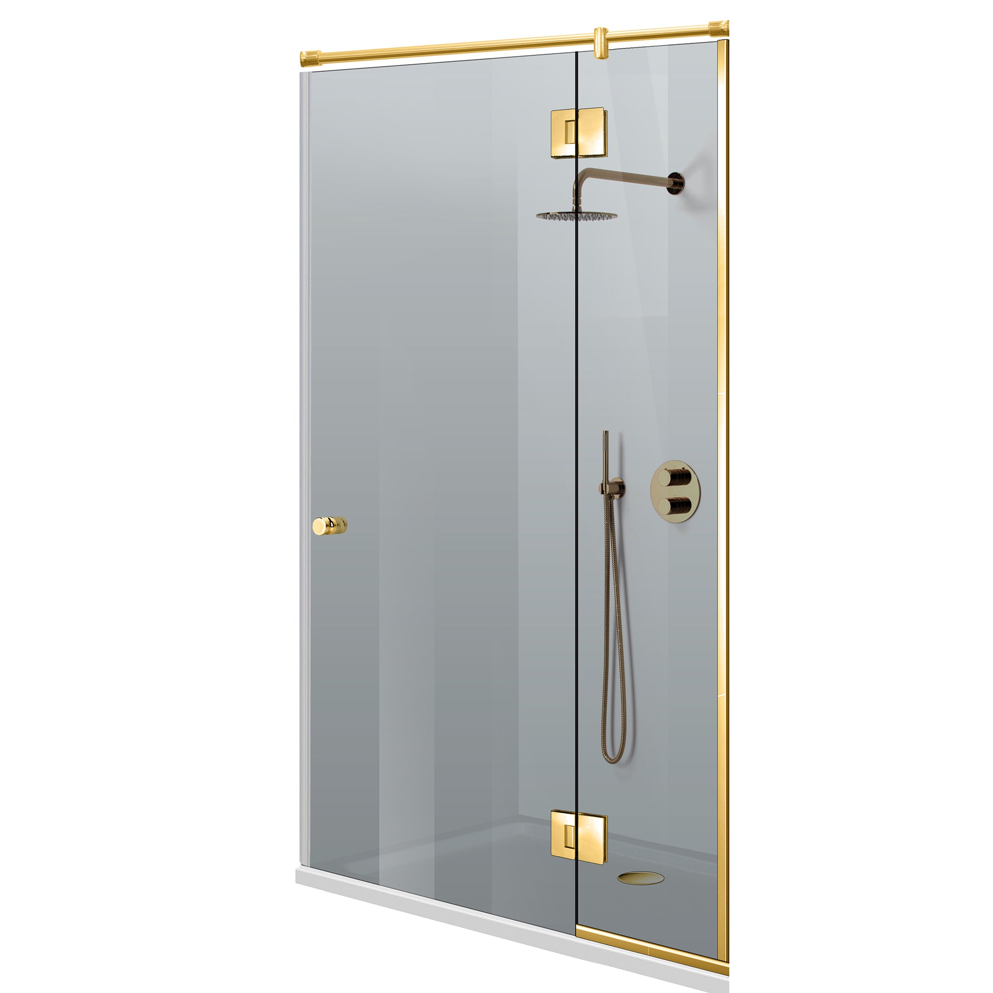 Shower Doors black #Grey