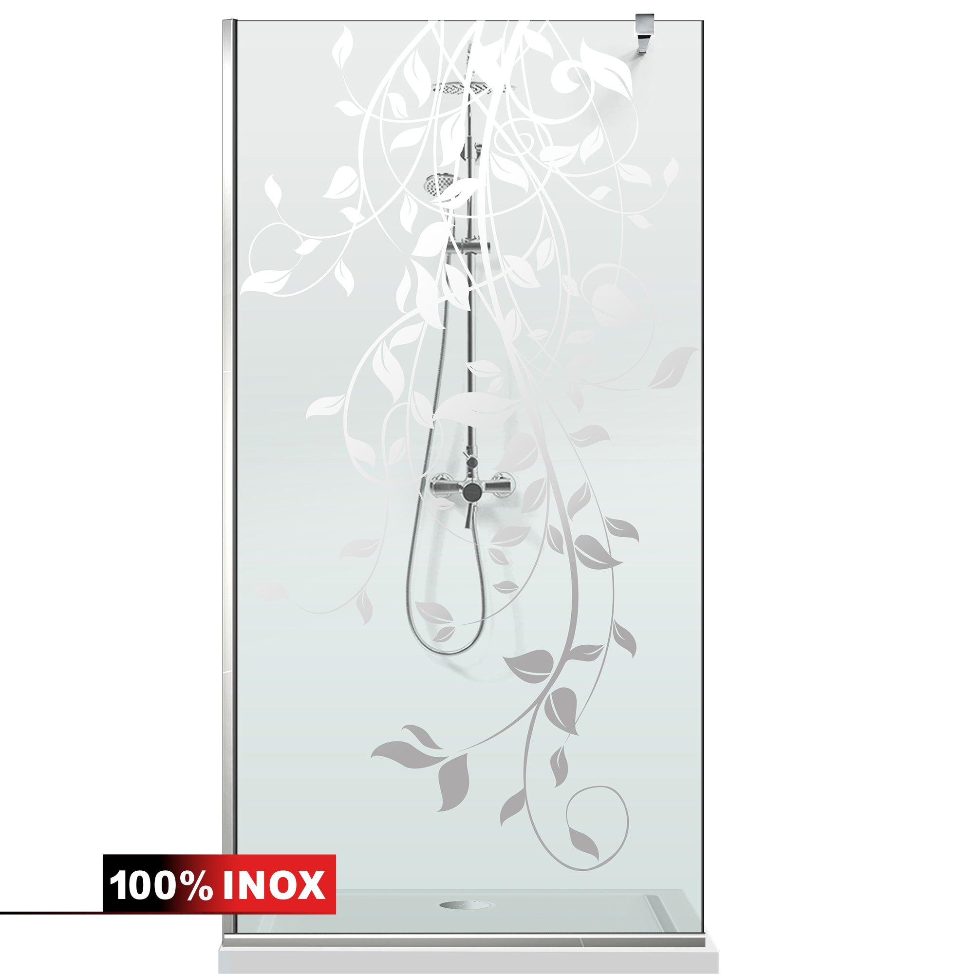 Shower Screens Walk-in, Shower wall Stainless steel, #Clear #Water-clear