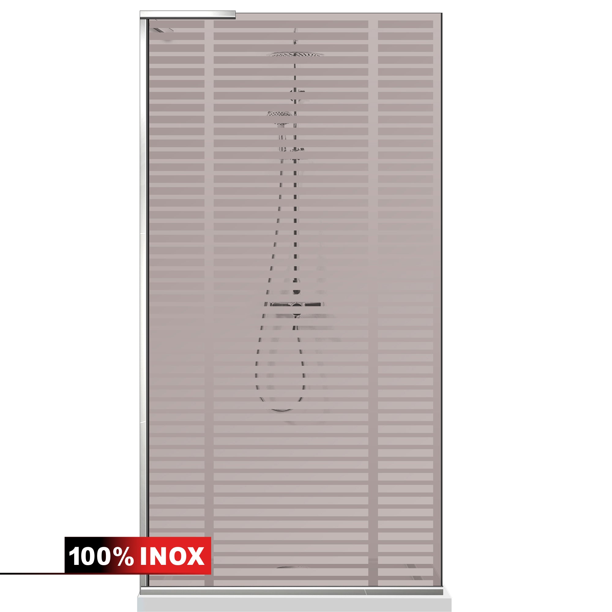 Shower Screens Walk-in, Shower wall Stainless steel, #Bronze #Bronze