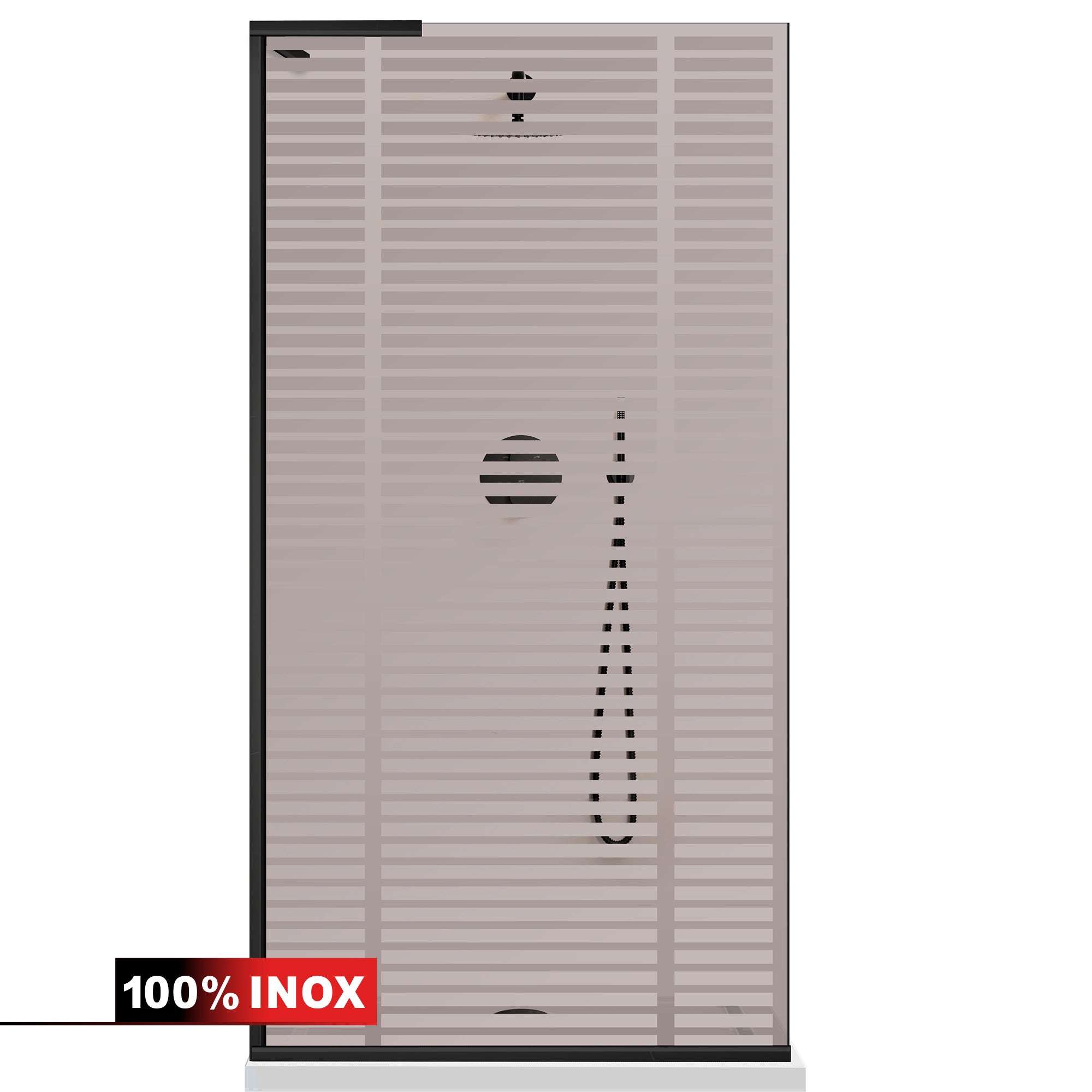 Shower Screens Walk-in, Shower wall Stainless steel, #Bronze #Bronze