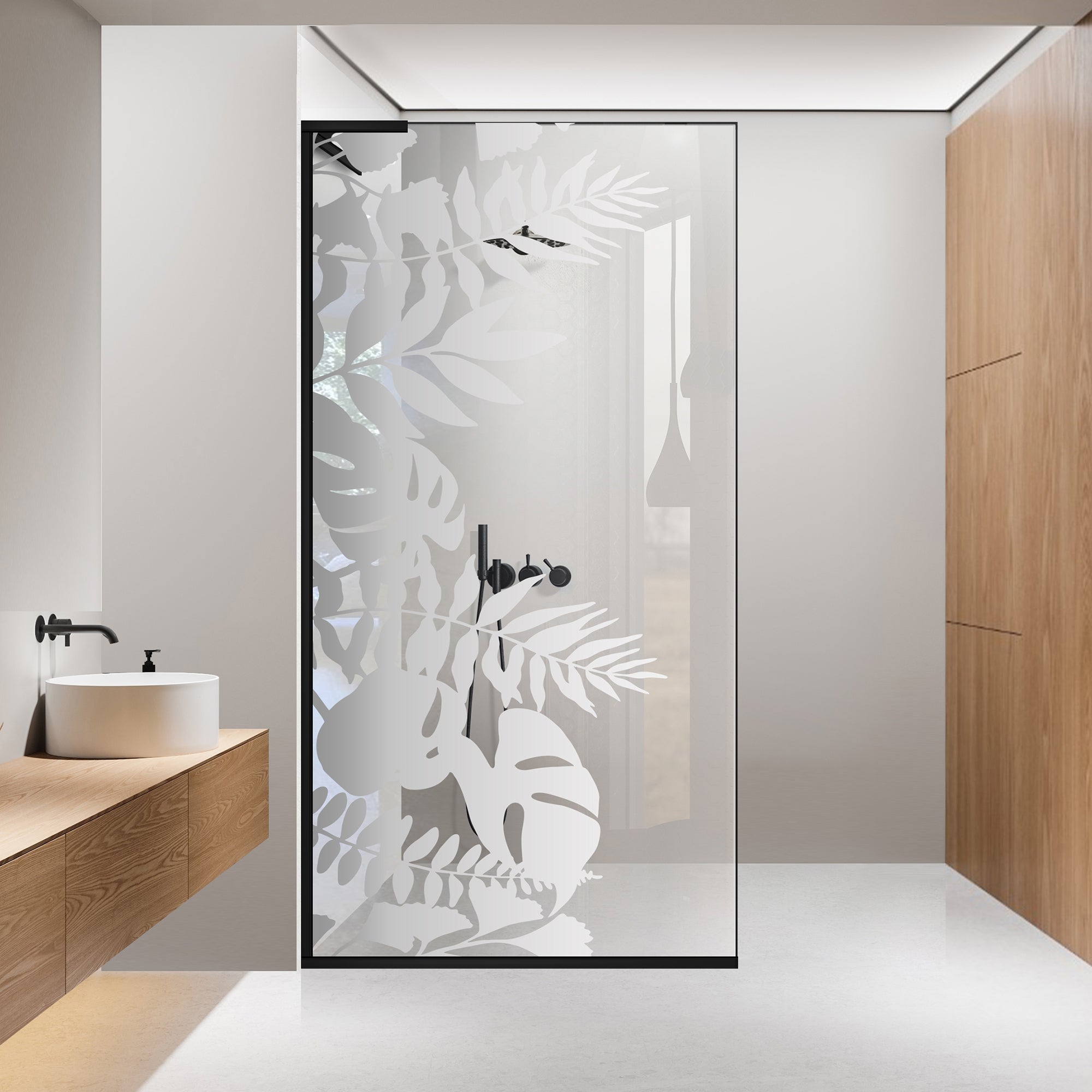 Shower Screens Walk-in, Shower wall Stainless steel, #Clear #Víztiszta