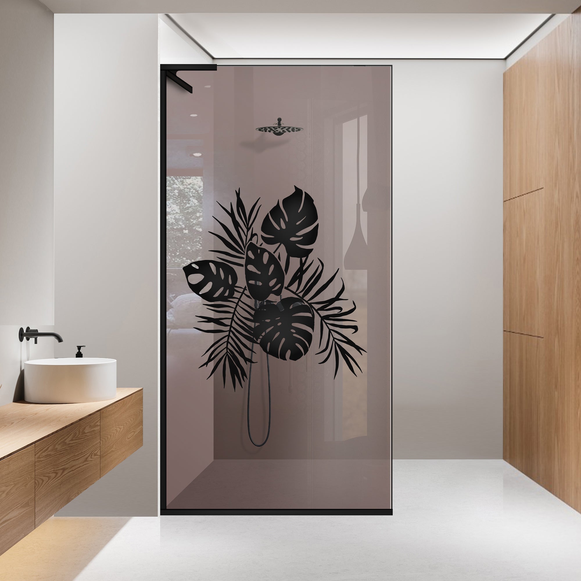 Shower Screens Walk-in, Shower wall Stainless steel, #Bronze #Bronze
