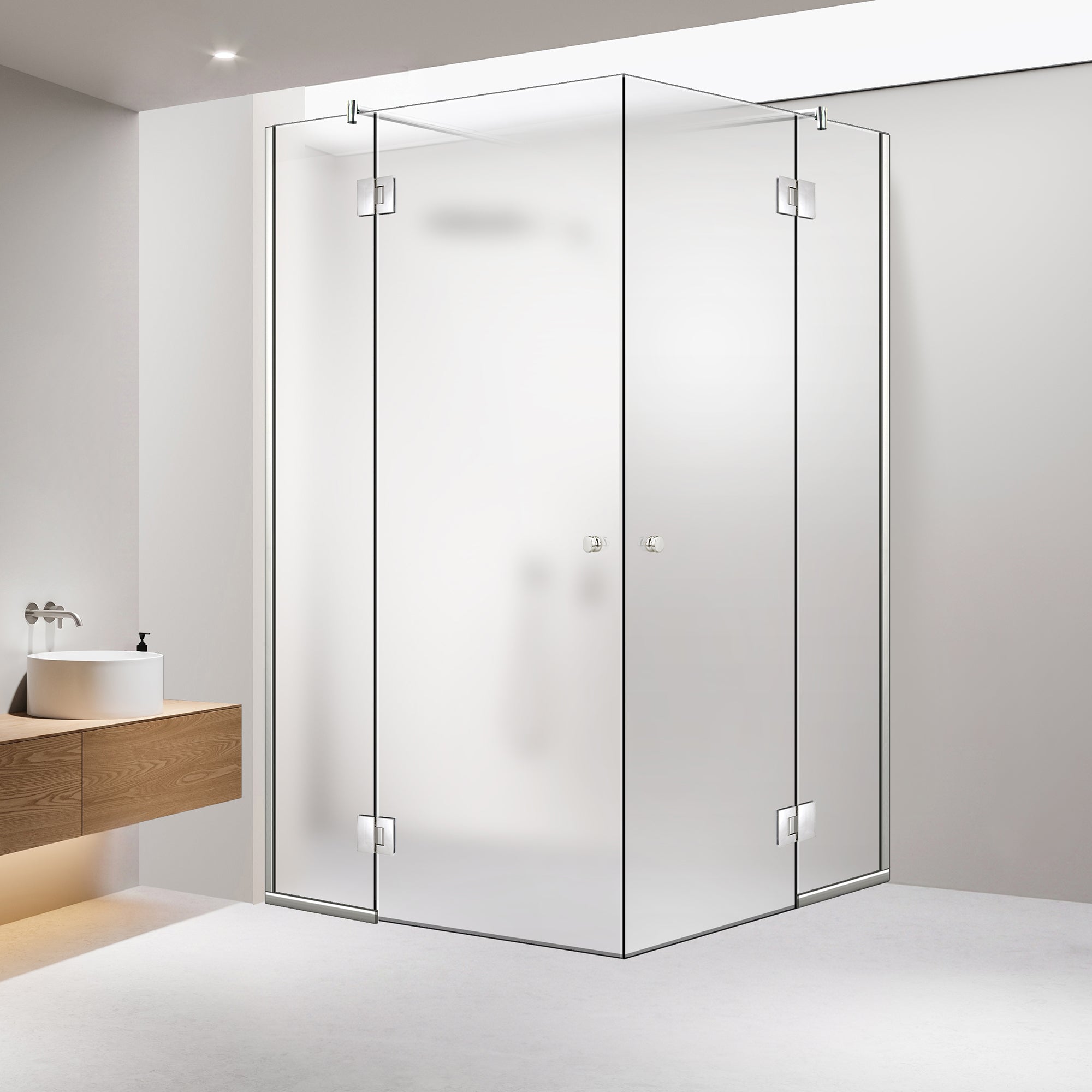 Shower enclosure #Satiné