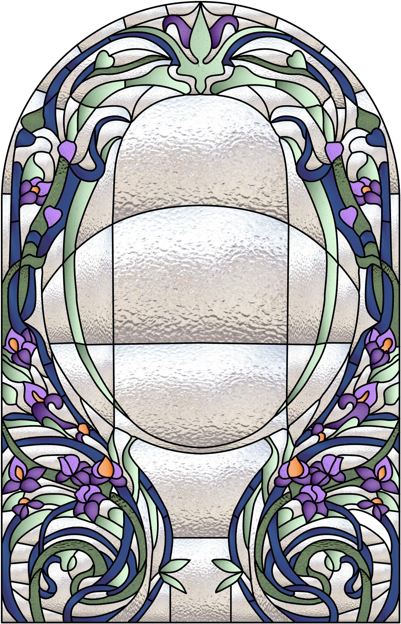 Artistic Stained Glass #ELLE-3