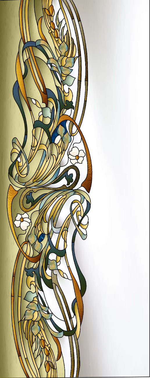 Artistic Stained Glass #FLORENCE-2
