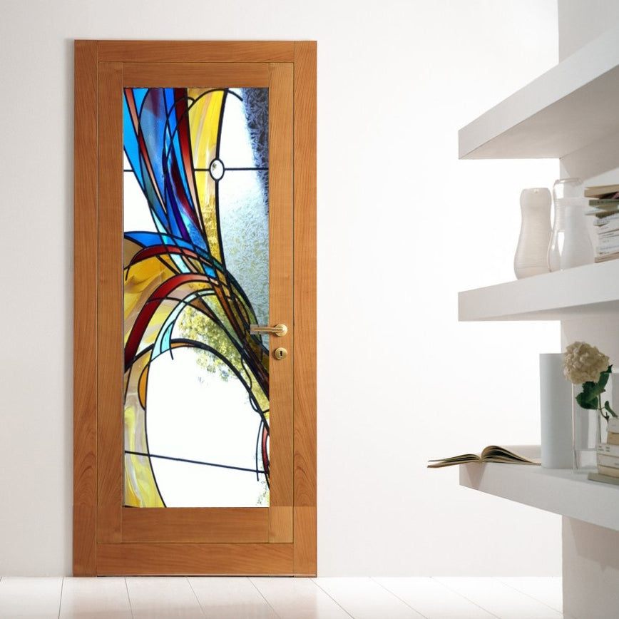 Glass door inserts