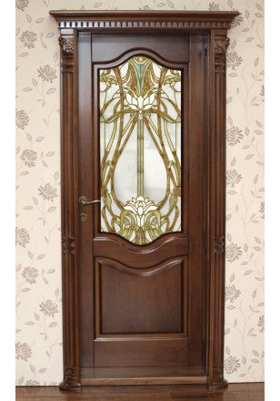 Glass door inserts