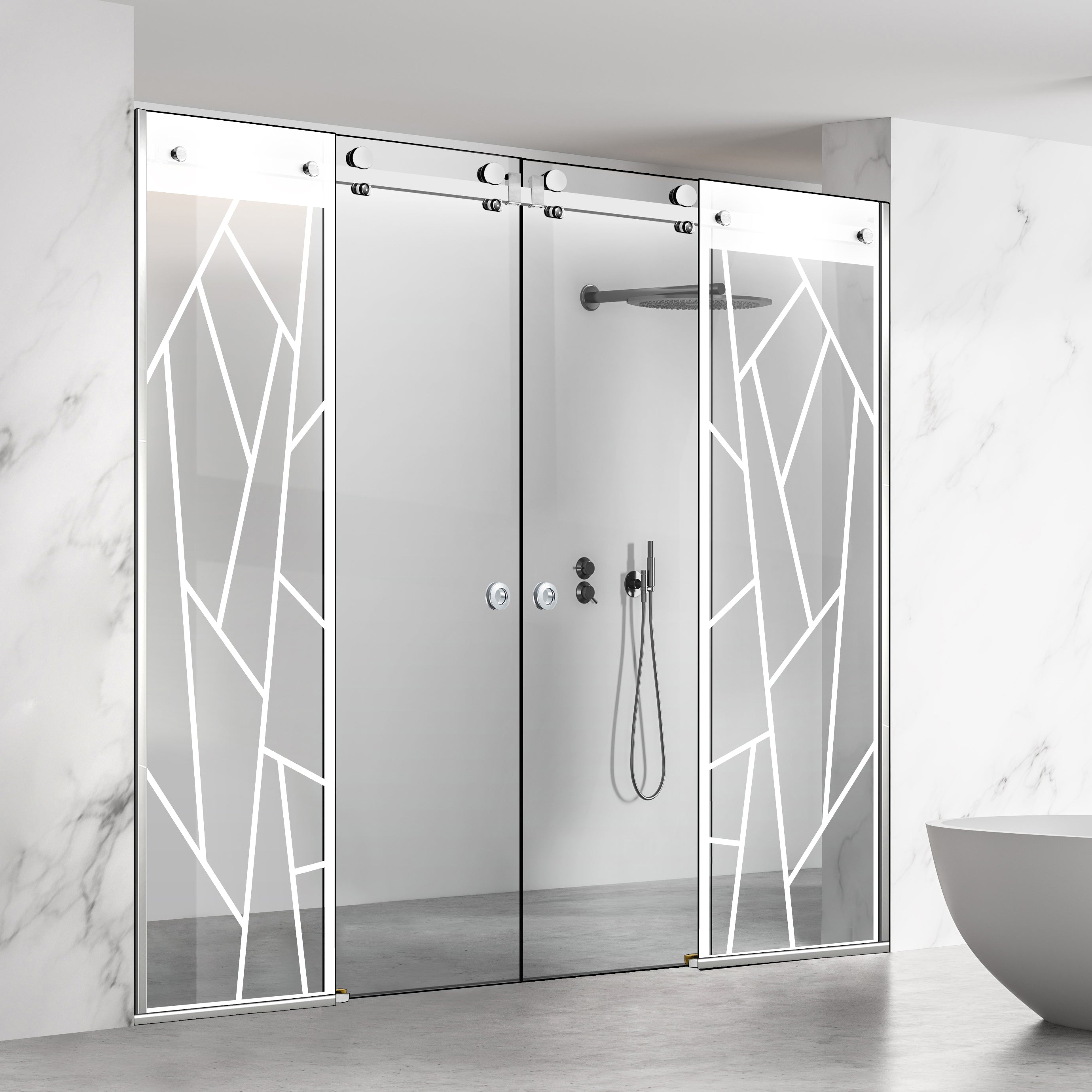 Shower wall, Shower Doors, Shower Screens #Clear