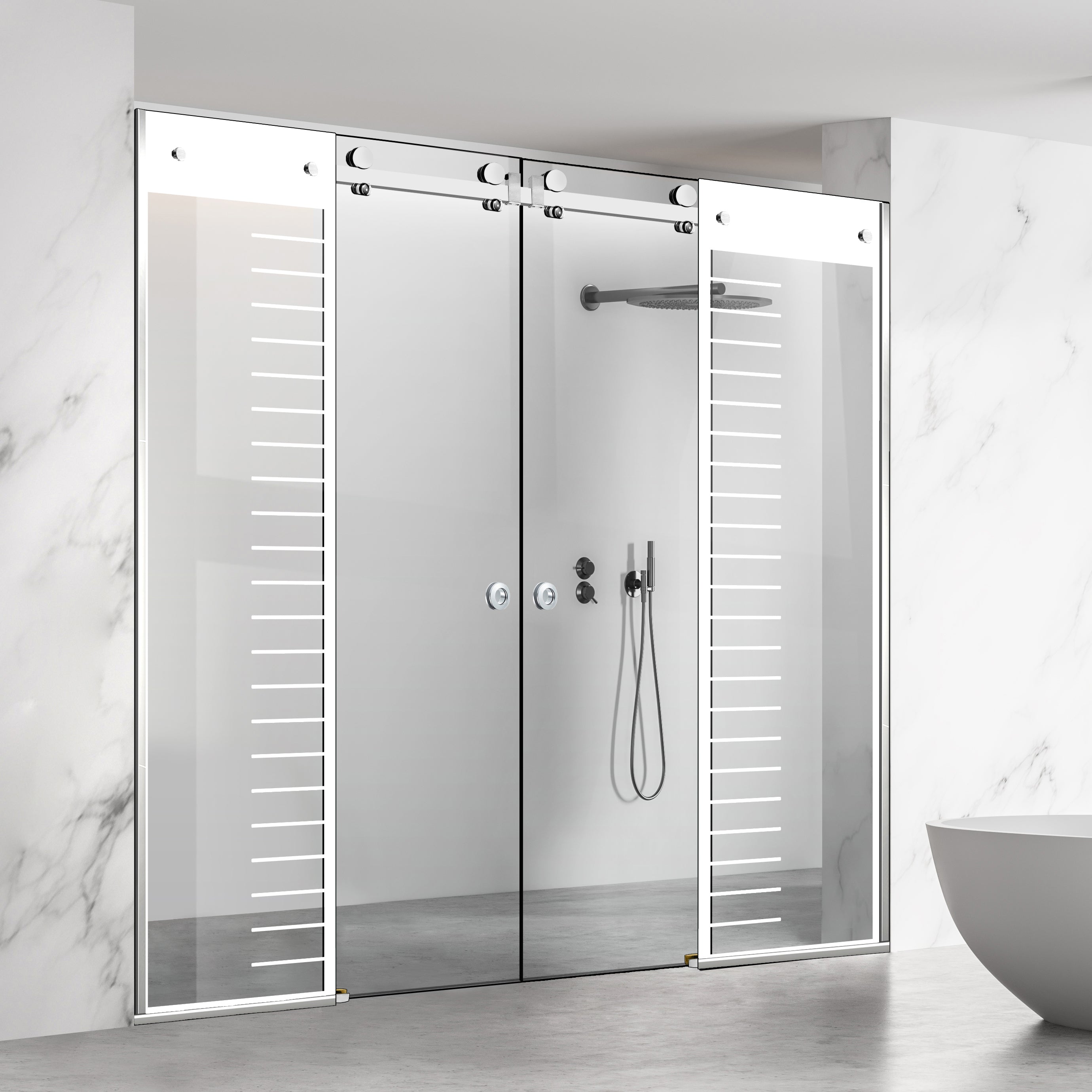 Shower wall, Shower Doors, Shower Screens #Clear