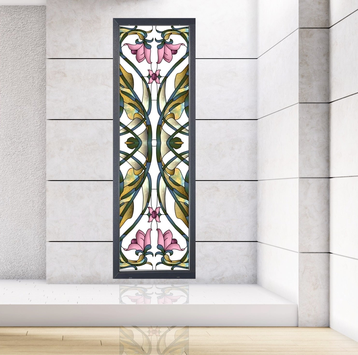 Artistic Stained Glass #LILY-1
