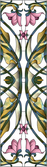 Artistic Stained Glass #LILY-1