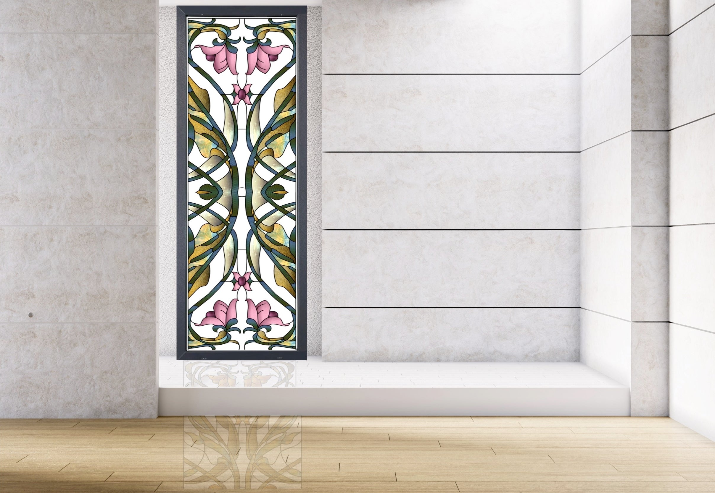Artistic Stained Glass #LILY-1