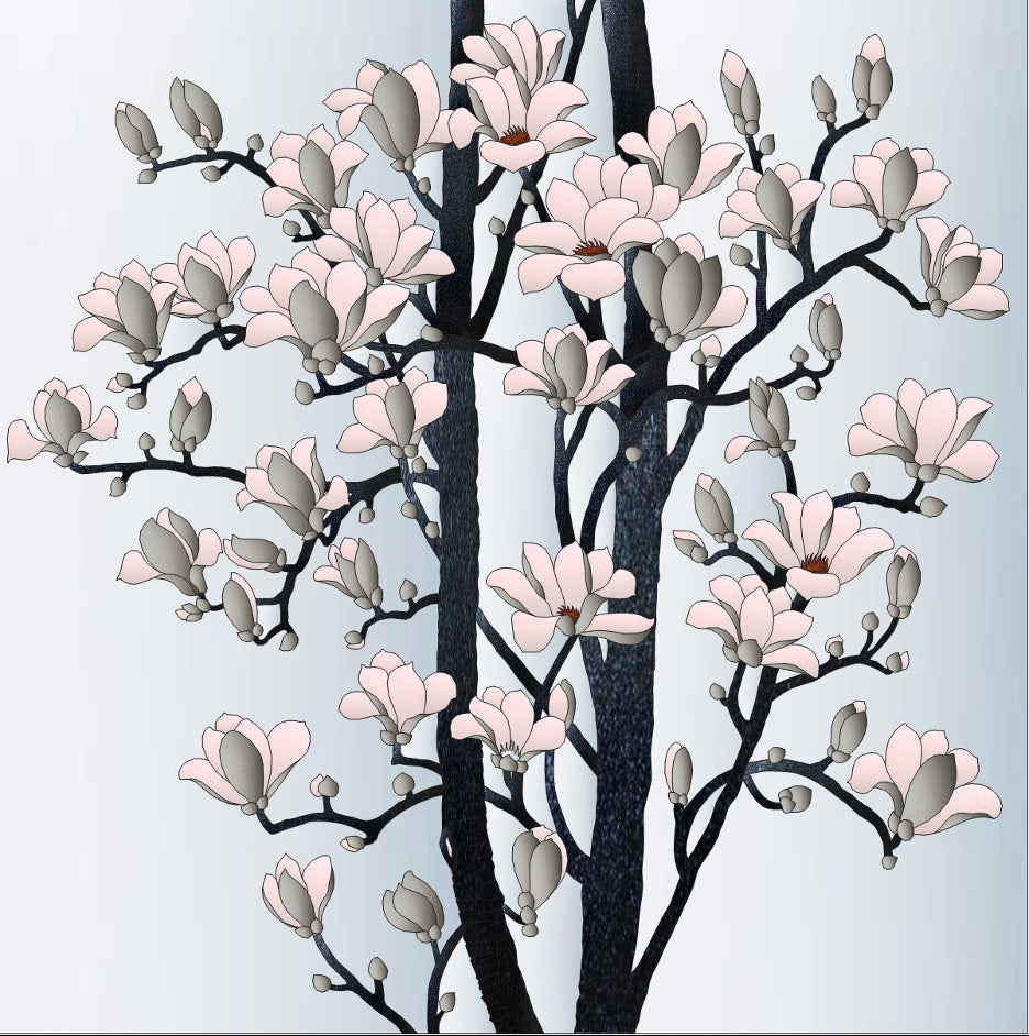 Artistic Stained Glass #MAGNOLIA-4