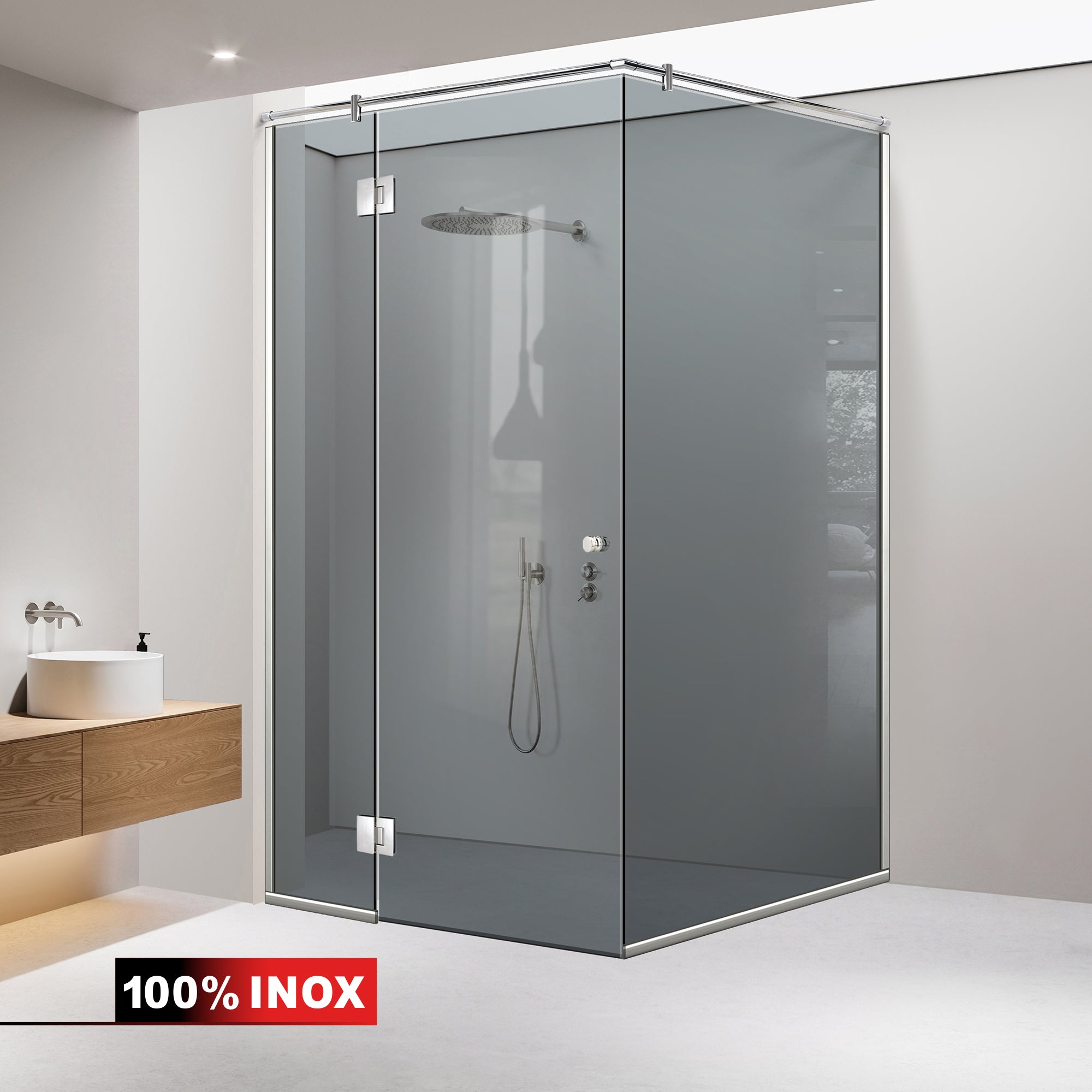 Shower enclosure #Grey