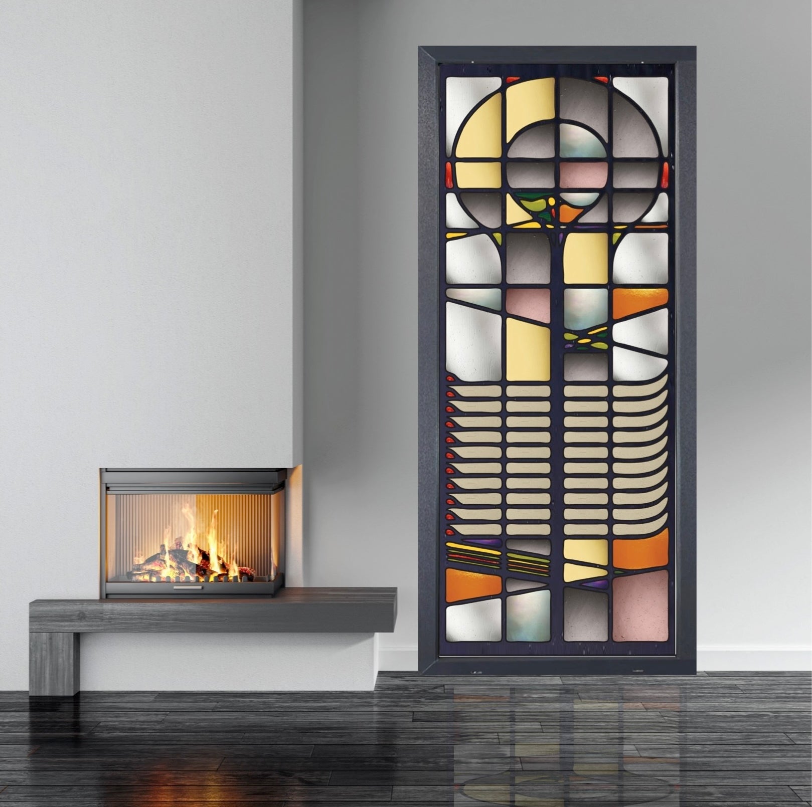Artistic Stained Glass #ONE-1