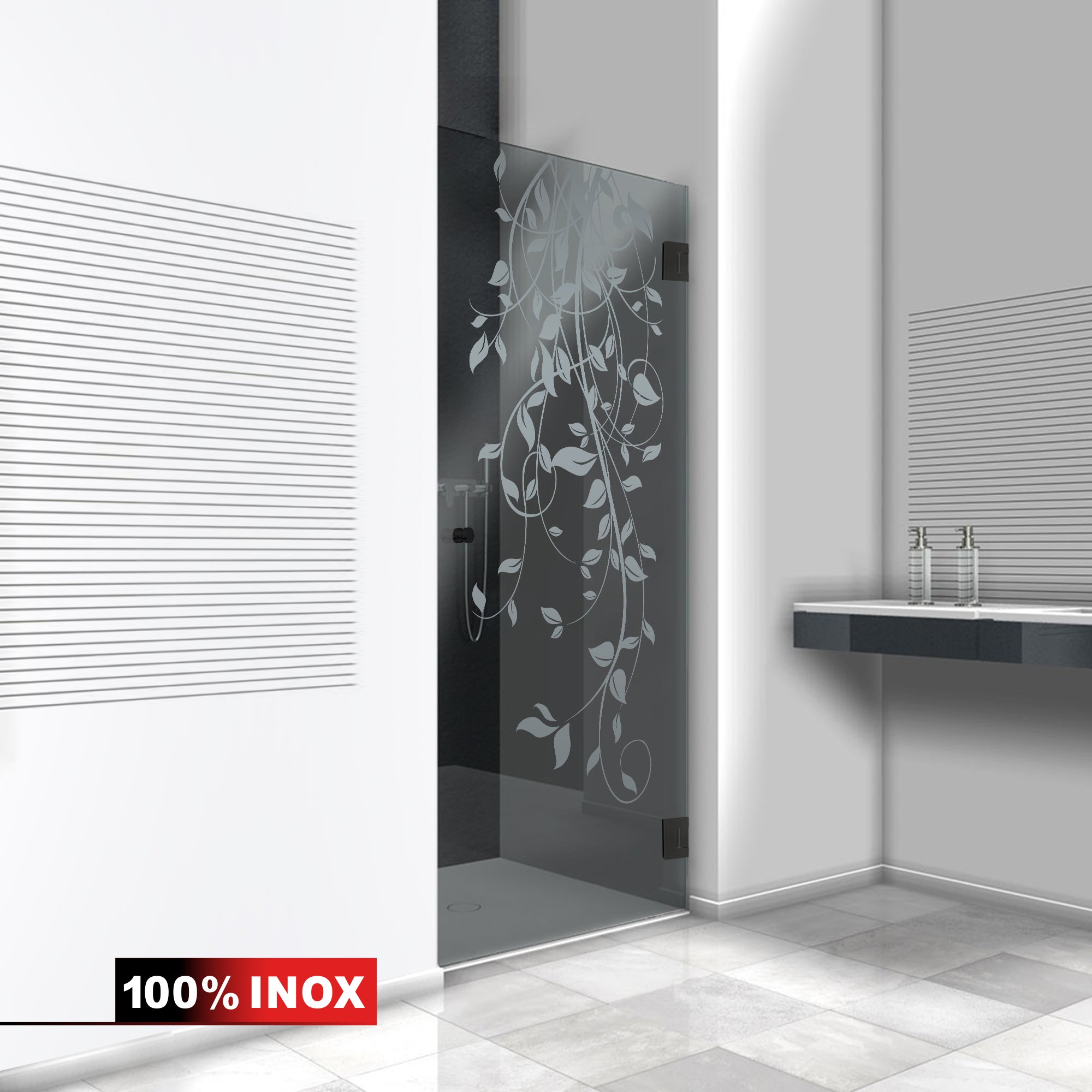 Shower Doors black #Grey