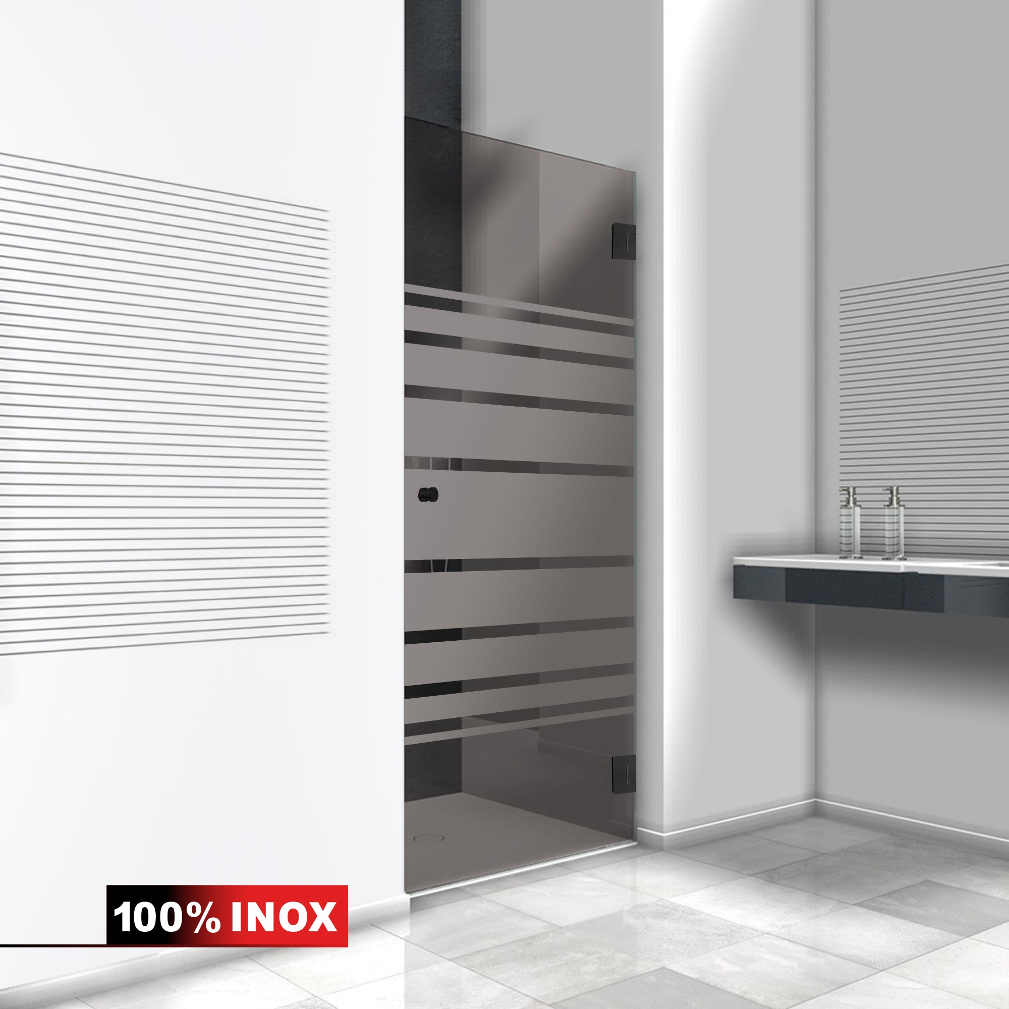 Shower Doors black #Bronze