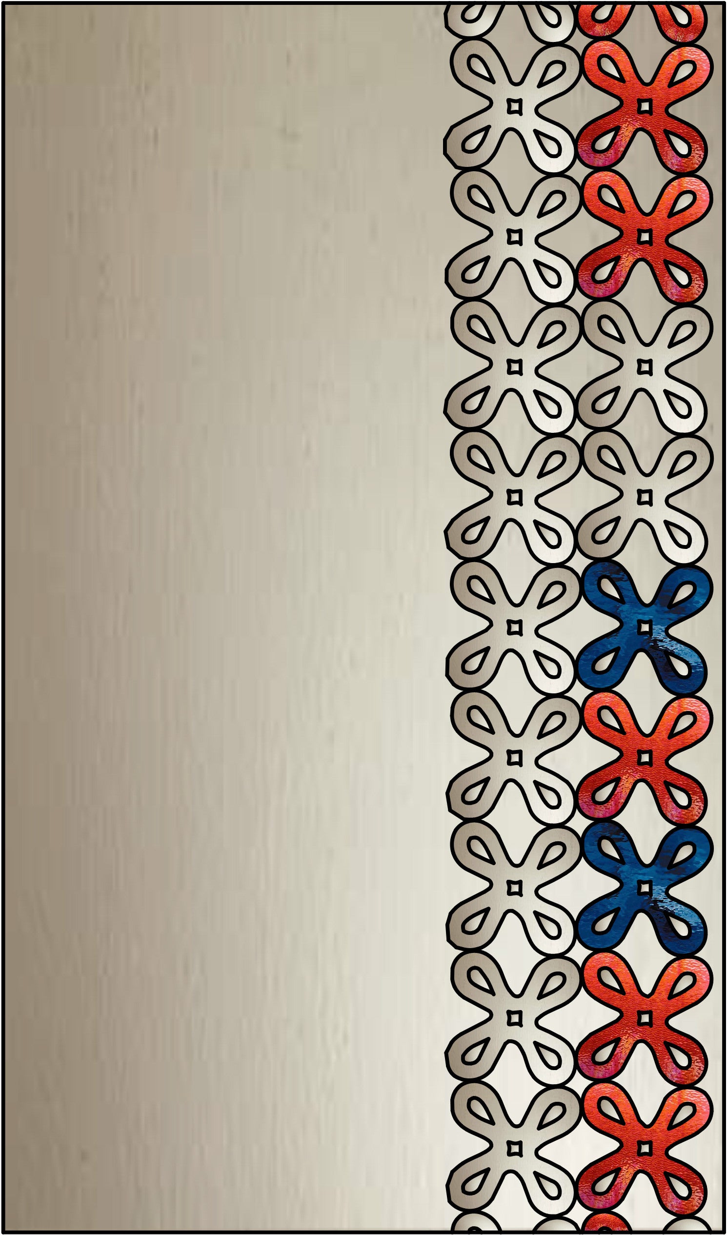 Artistic Stained Glass #RUSTIC-2