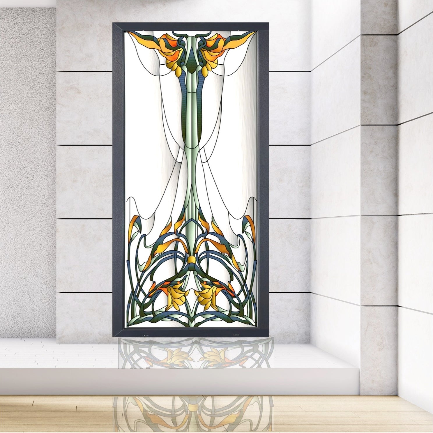 Artistic Stained Glass #VIOLIN-1