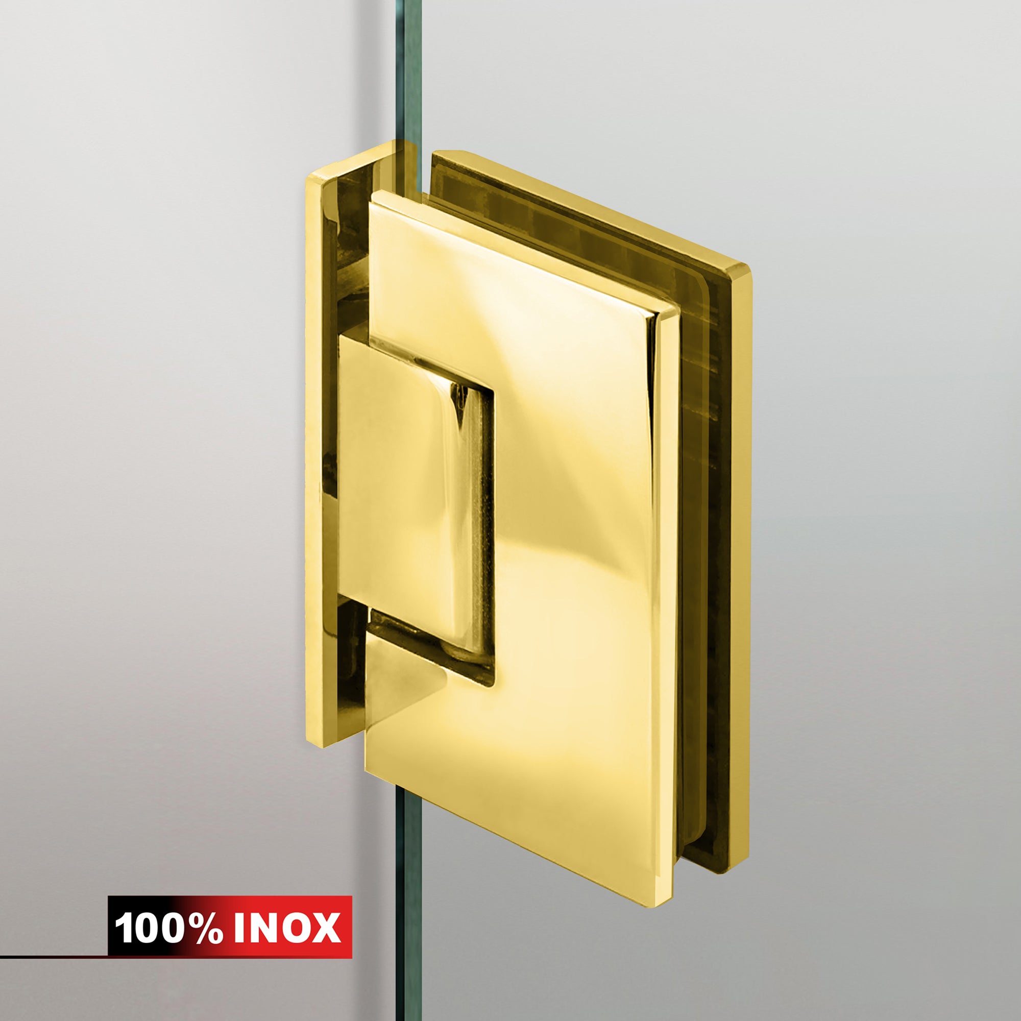 Shower Doors golden #Clear