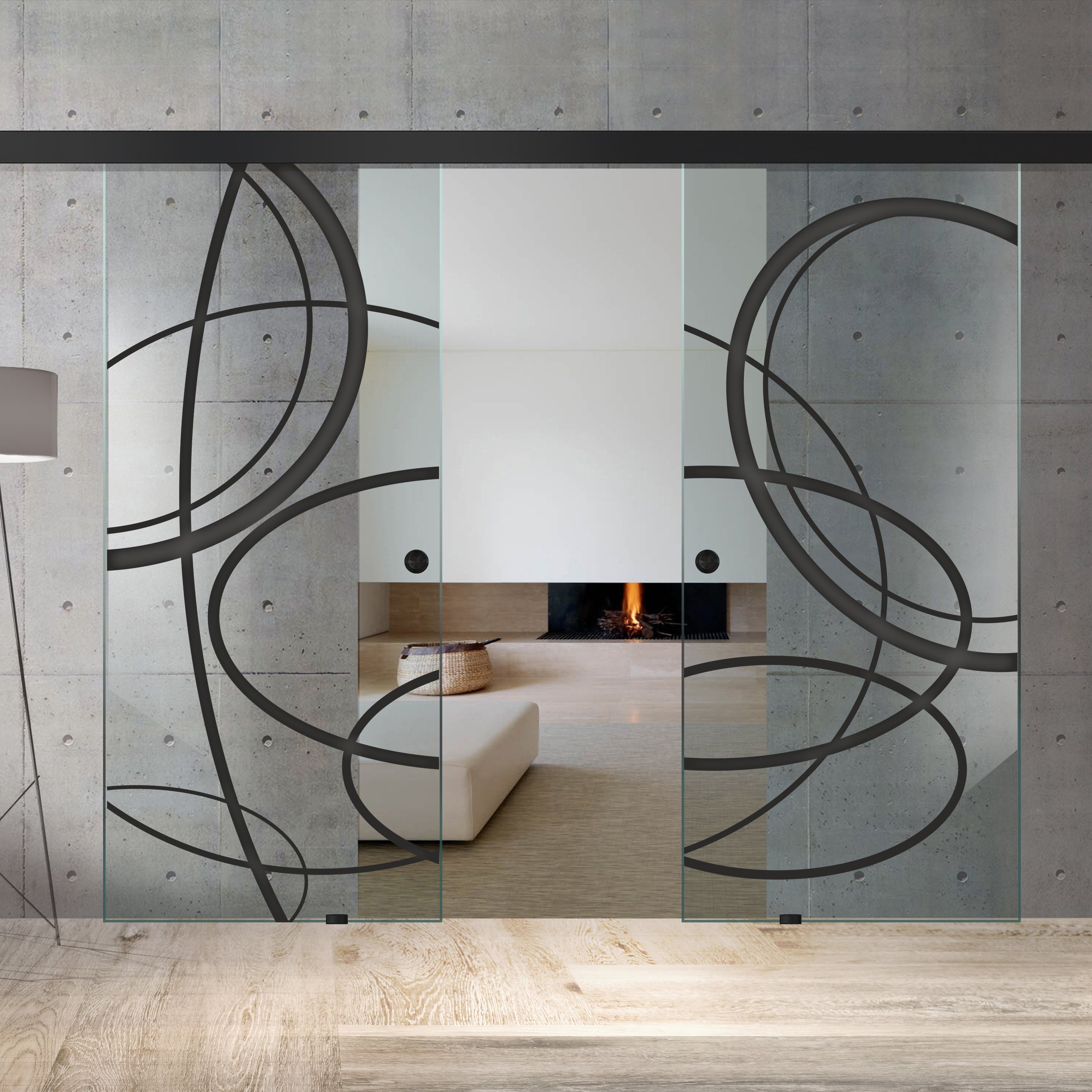 Sliding glass door, interior Glass door #Clear