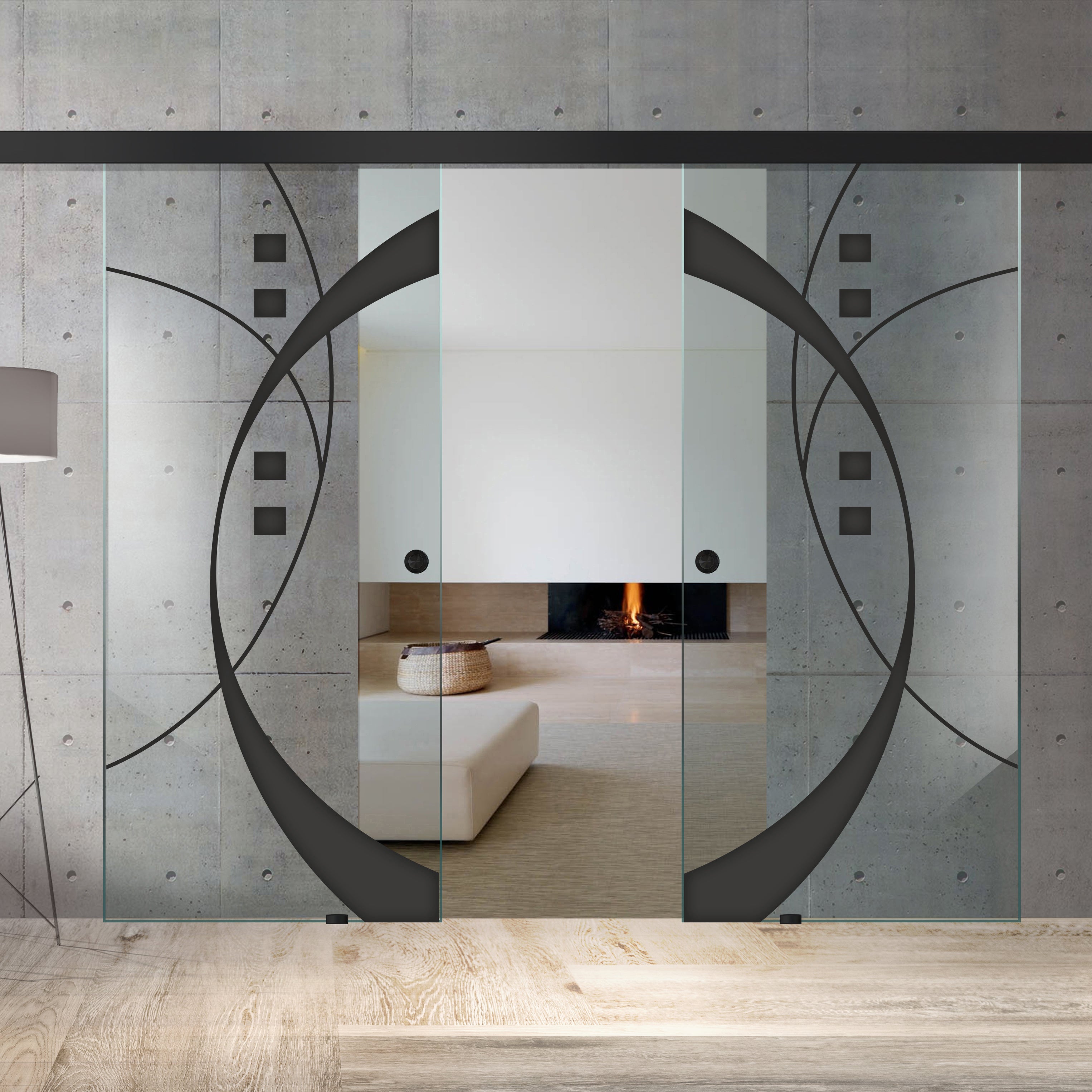 Sliding glass door, interior Glass door #Clear