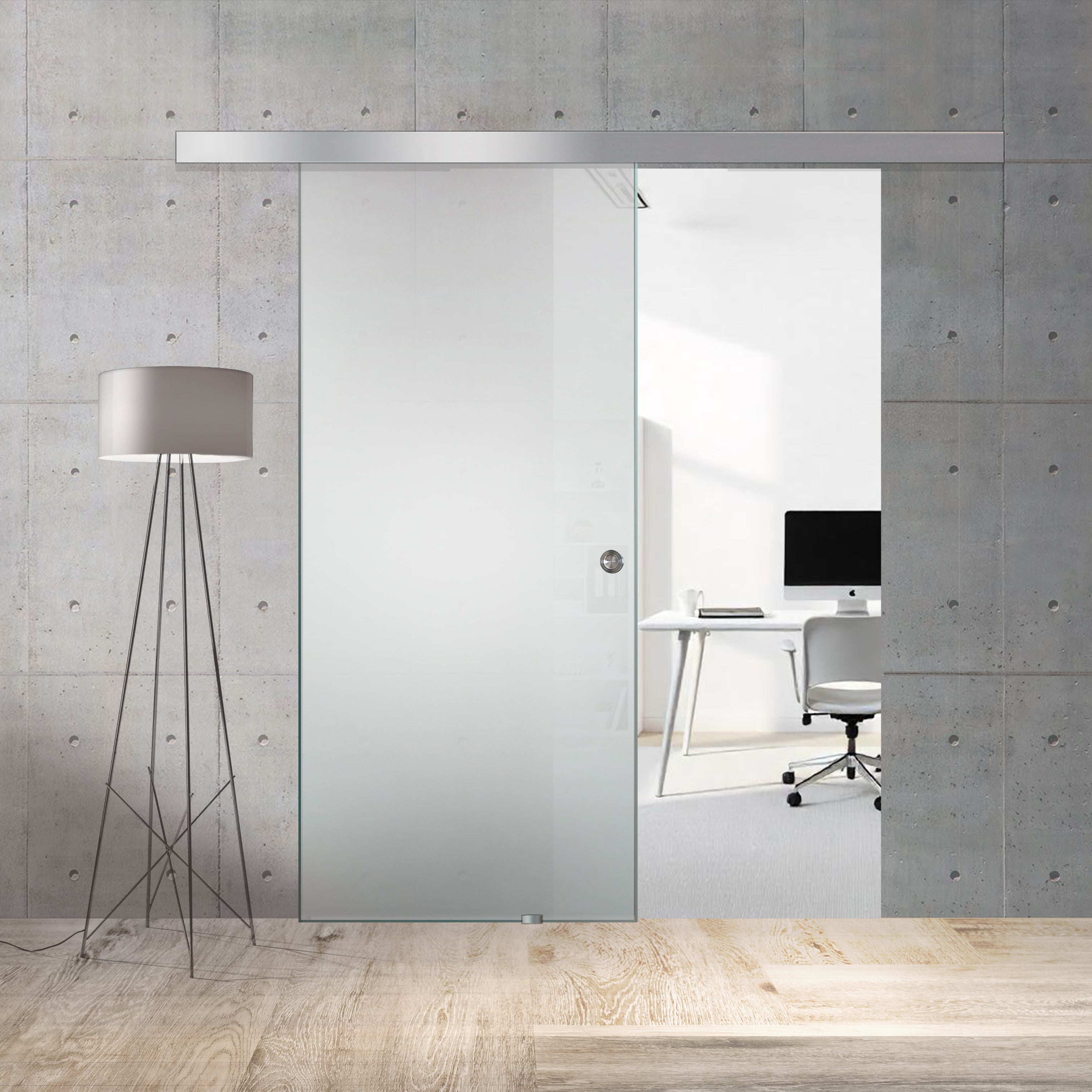 Sliding glass door, interior Glass door #Satiné