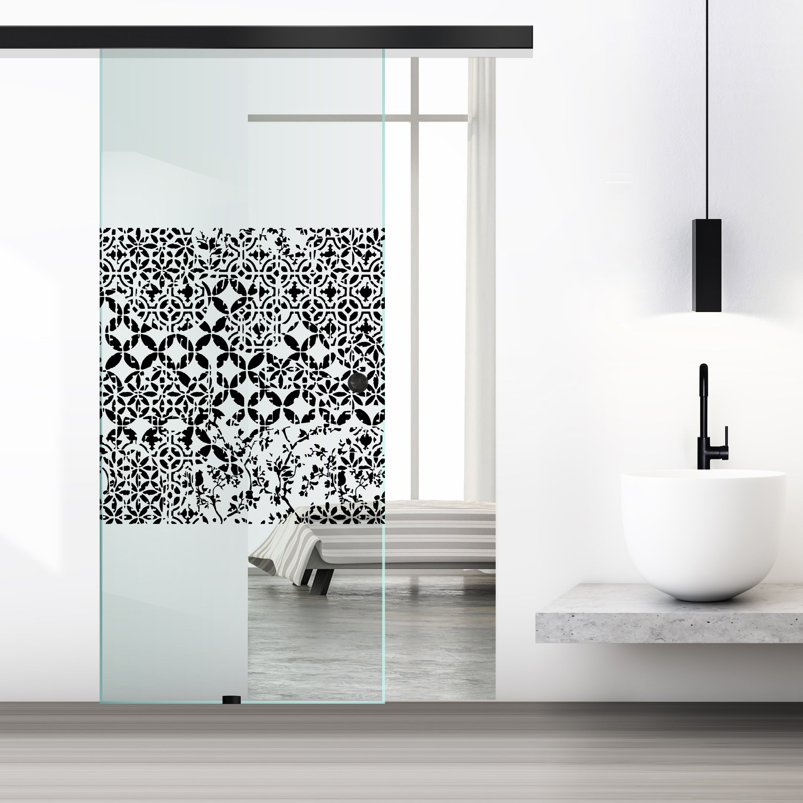 Sliding glass door, interior Glass door #Clear
