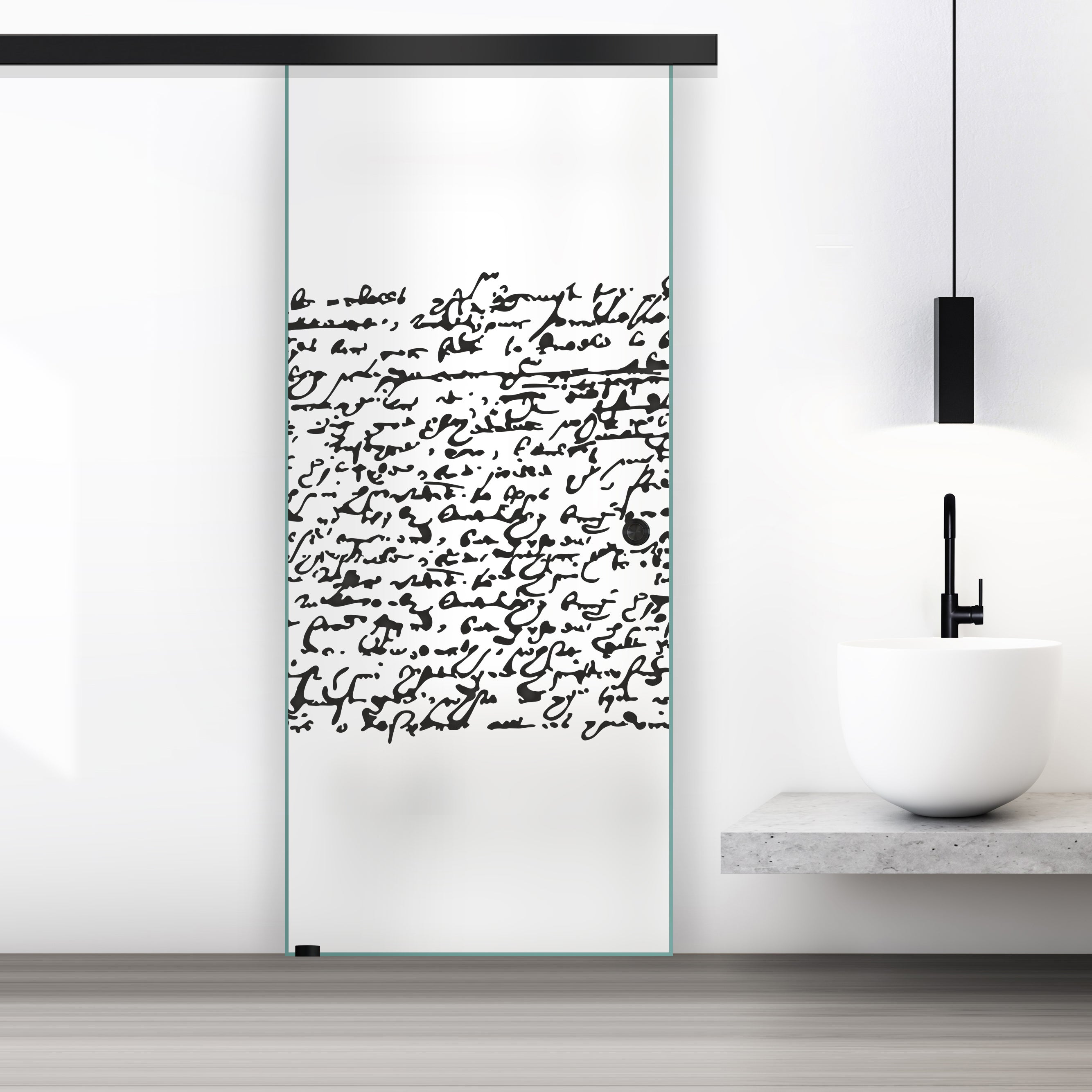 Sliding glass door, interior Glass door #Satiné