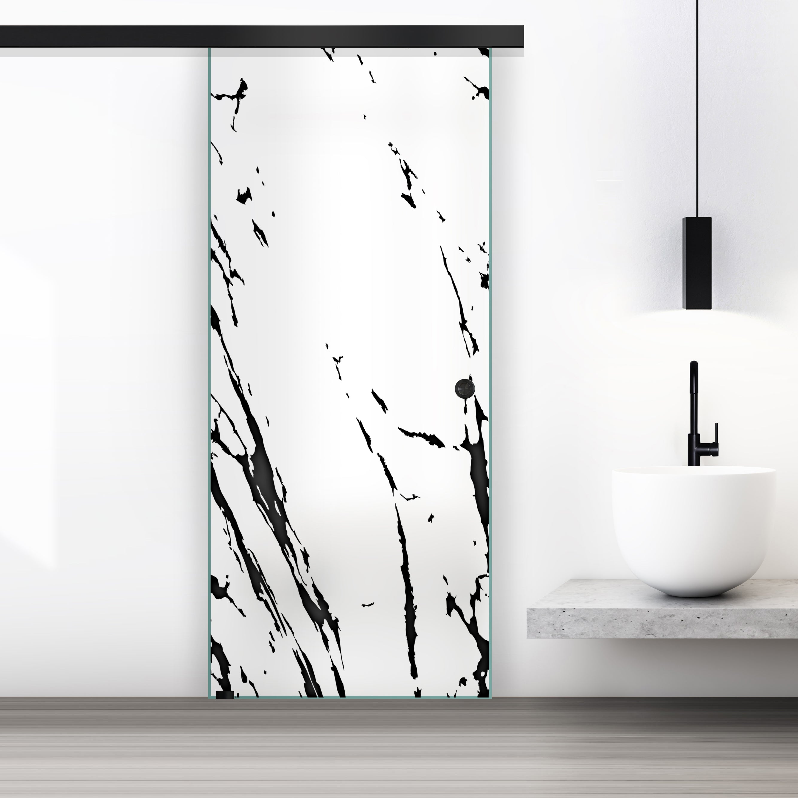 Sliding glass door, interior Glass door #Satiné