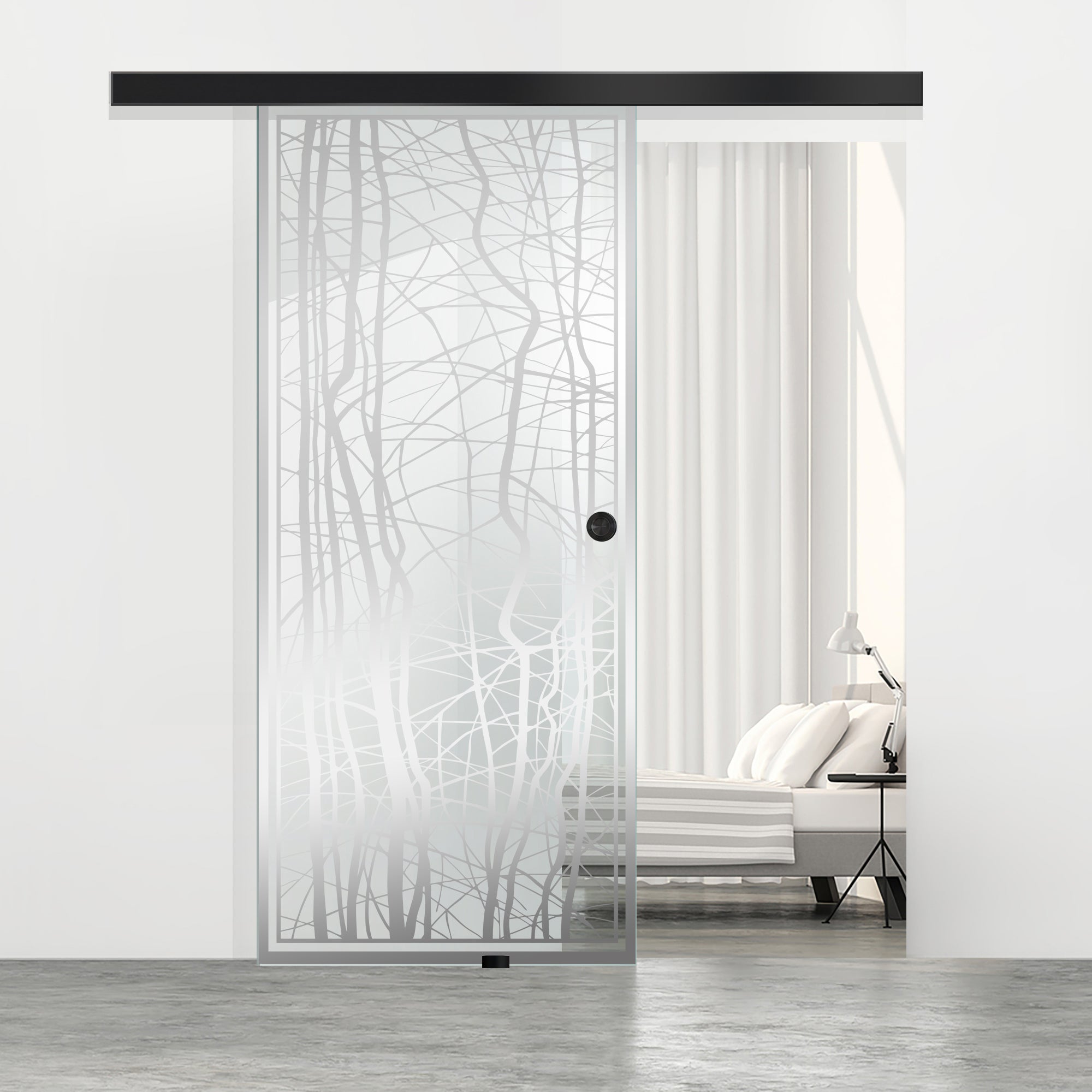 Sliding glass door, interior Glass door #Clear