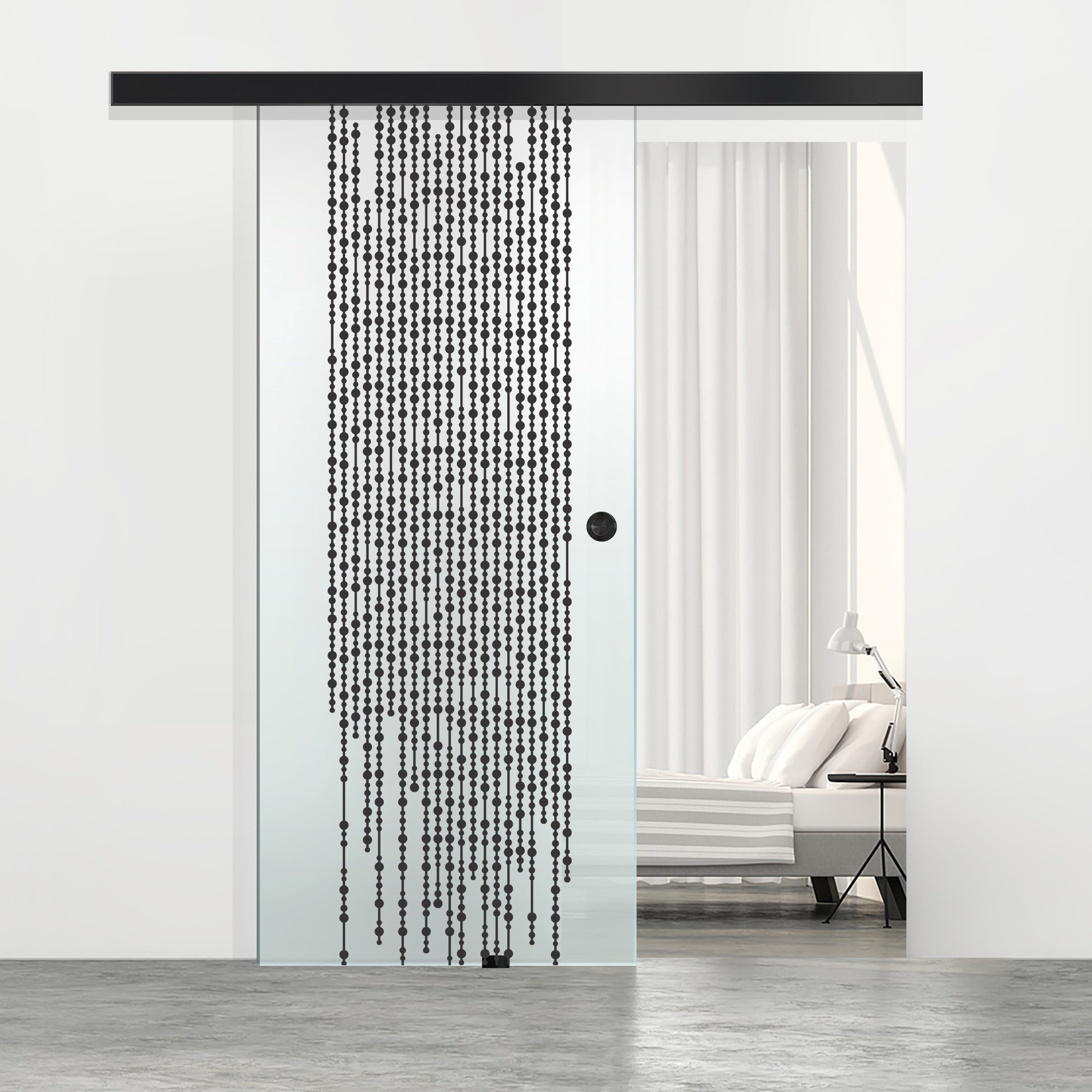 Sliding glass door, interior Glass door #Satiné