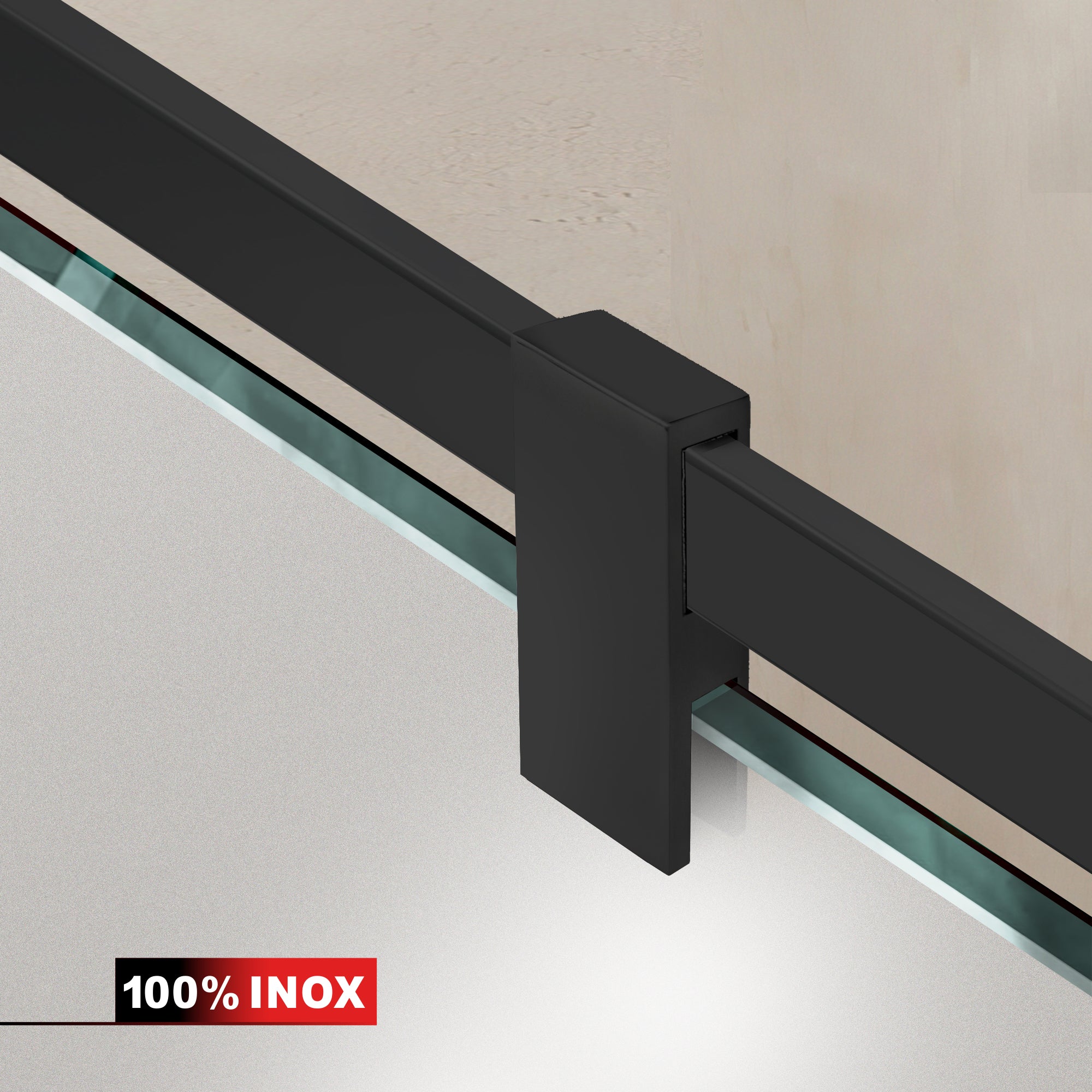 Shower Doors black #Satiné